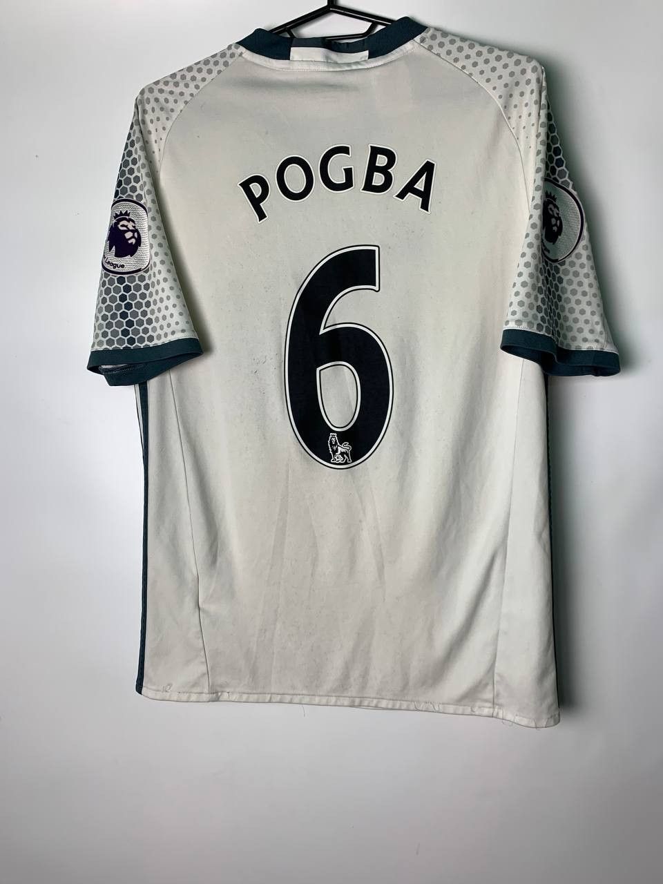Adidas Manchester United Pogba 2016 2017 third 3rd Shirt Soccer Size US XS / EU 42 / 0 - 2 Thumbnail