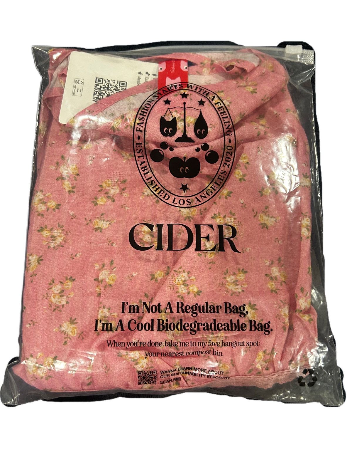 Cider NWT Cider Women’s Pink Floral Tank Top Blouse Sz. XS Size XS / US 0-2 / IT 36-38 - 2 Thumbnail
