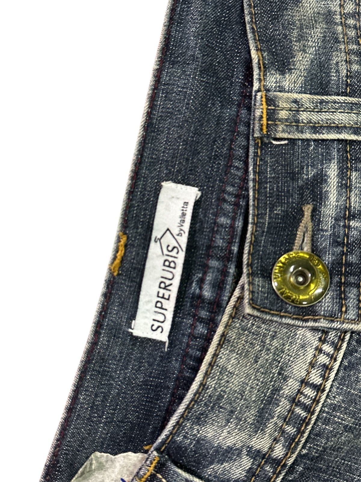 Kapital Flare 💥 Bluewash Superubis Denim 💥 Size US 34 / EU 50 - 6 Thumbnail