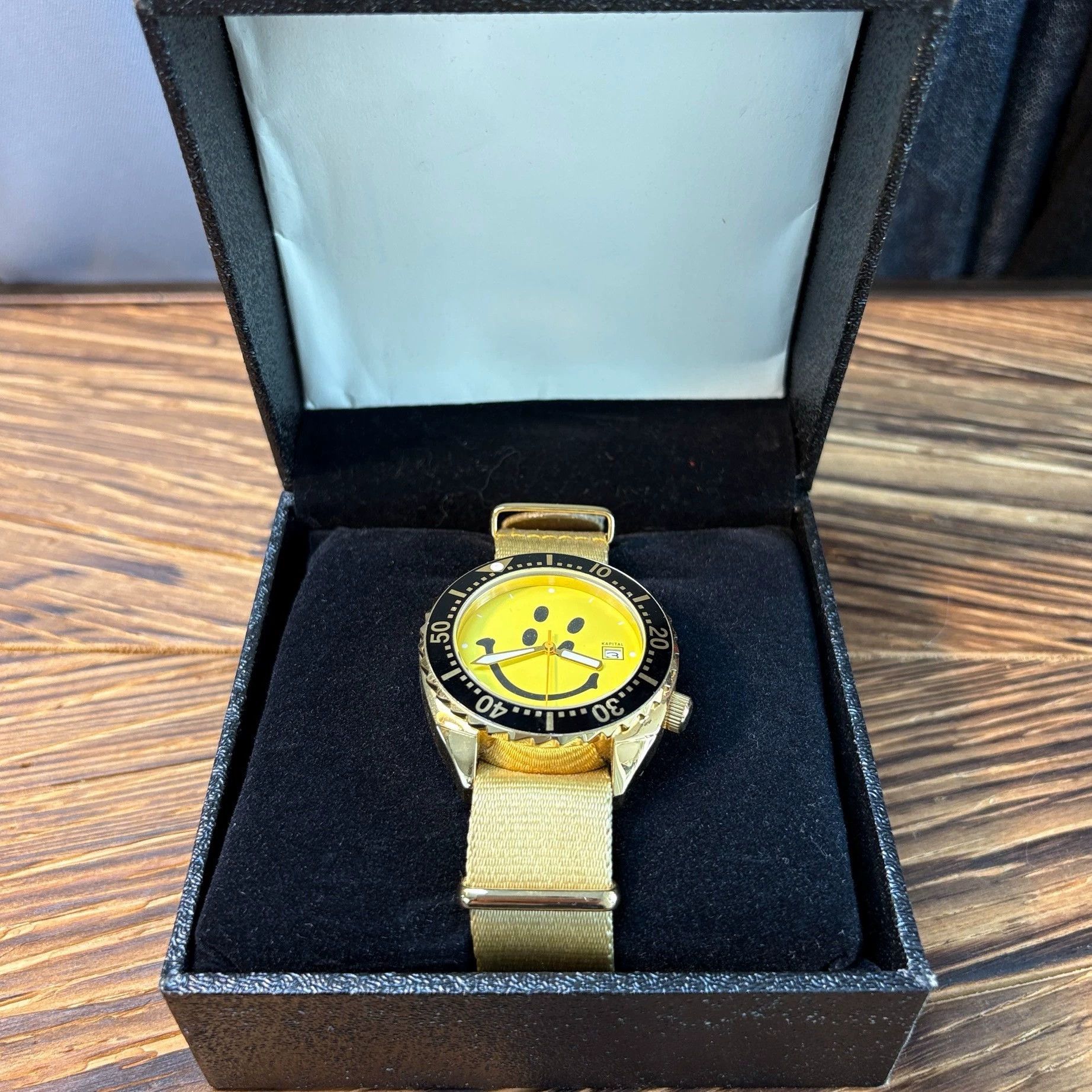 Kapital Kapital Four-Eye Smiley Watch w/ Invoice & Warranty Card Size ONE SIZE - 1 Thumbnail