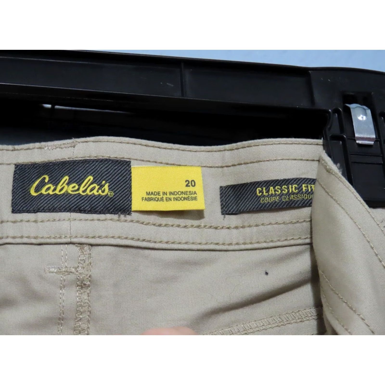 Vintage Cabela'S Pants Womens 20 Gray Lot Women Capri Cargo Khaki NWOT Size 42" / US 20 - 4 Thumbnail