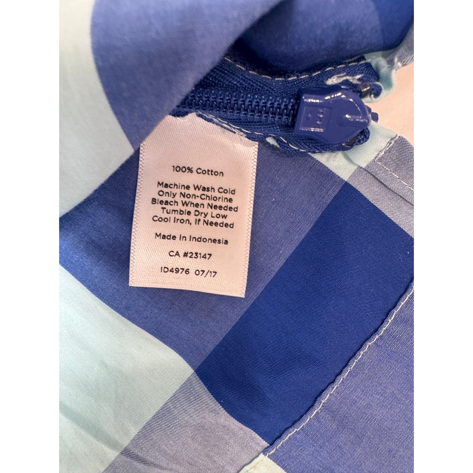 Other Talbots Women's Ruffle Blouse Plaid Blue Bold Size Small Size S / US 4 / IT 40 - 6 Thumbnail