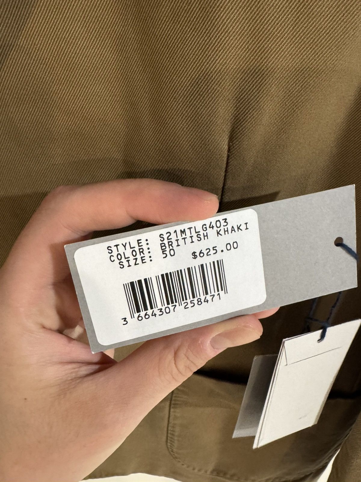 Officine Generale officine generale Size 50R - 14 Thumbnail
