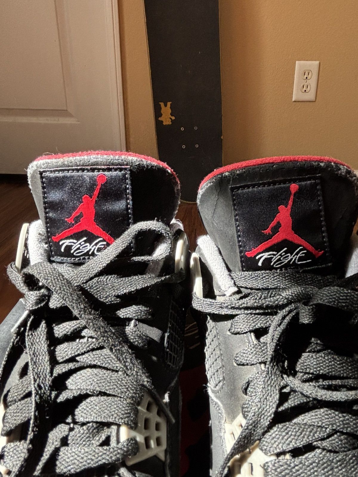 Jordan Brand Jordan 4 Bred 2019 Size US 10 / EU 43 - 9 Thumbnail