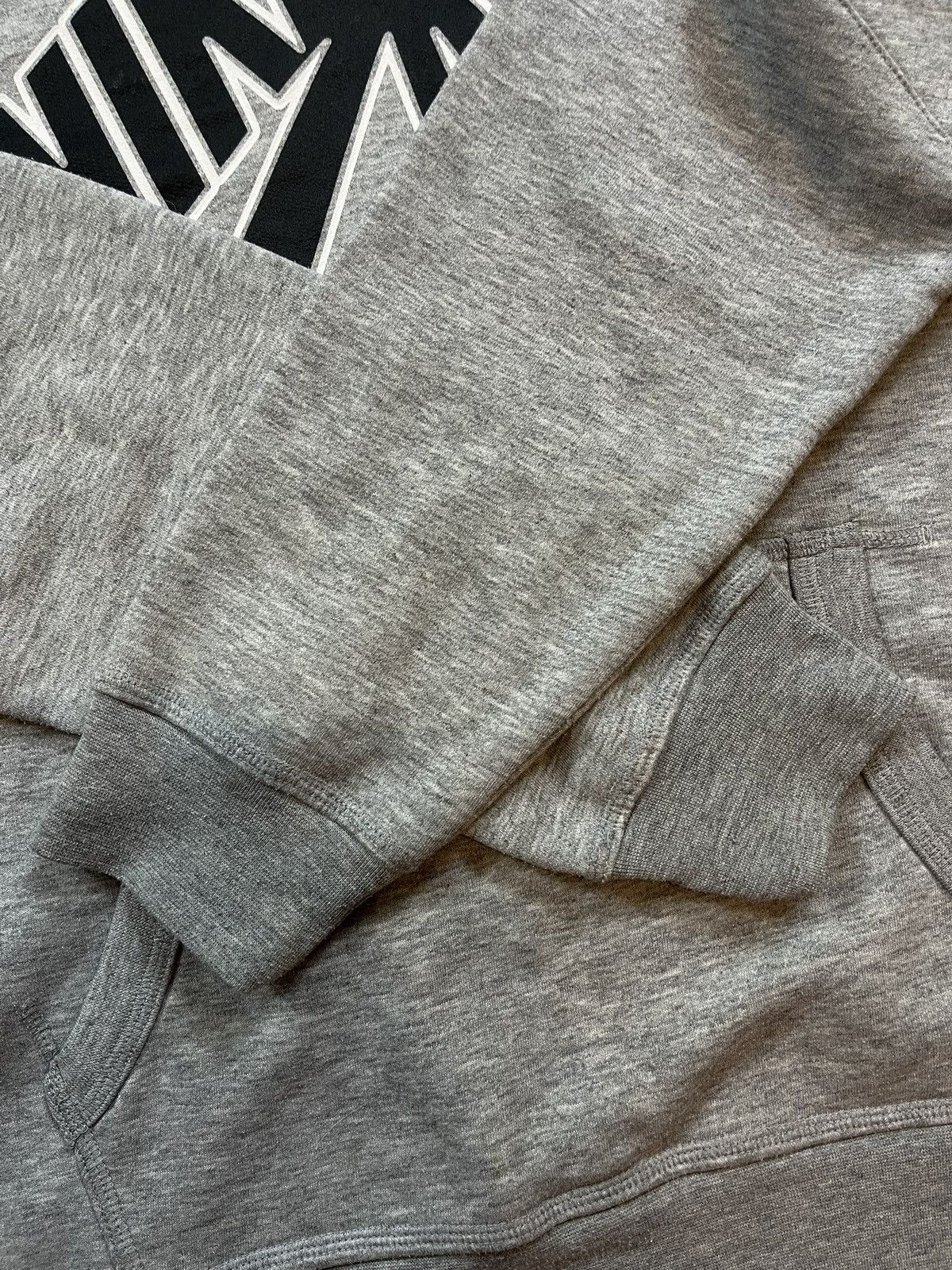 Nike × Vintage 00s Nike Air Vintage Y2K Oversized Big Logo Pullover Hoodie Size US L / EU 52-54 / 3 - 7 Thumbnail