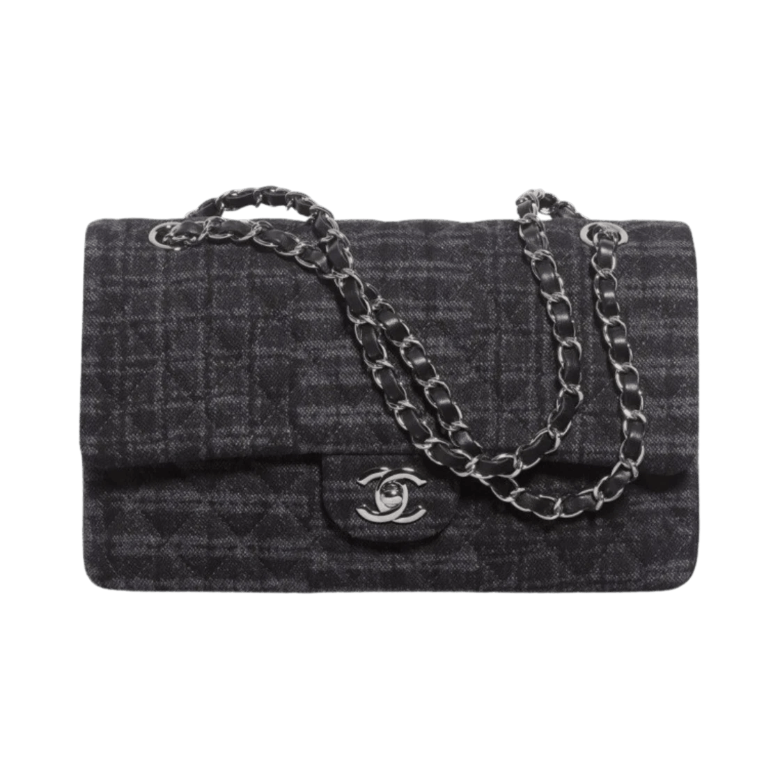 Chanel os11x0126 Size: OS / Classic 11.12 Handbag in Black/Grey Size ONE SIZE - 4 Thumbnail