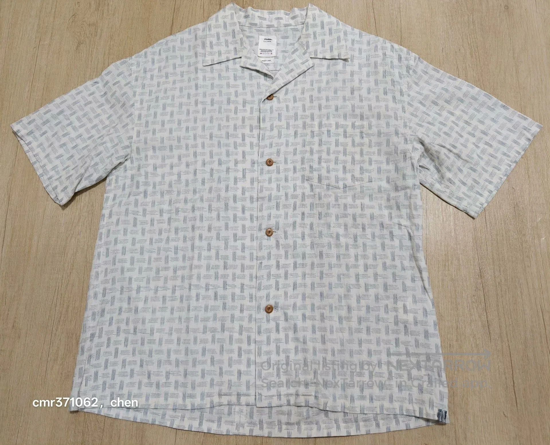 Visvim VISVIM 23SS WALLIS S/S KASURI SHIRT. Size US M / EU 48-50 / 2 - 1 Thumbnail