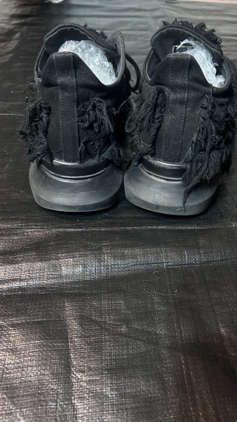 Rick Owens Drkshdw Rick Owens Destroyed Abstract Sole 2021 Size US 9 / EU 42 - 4 Thumbnail