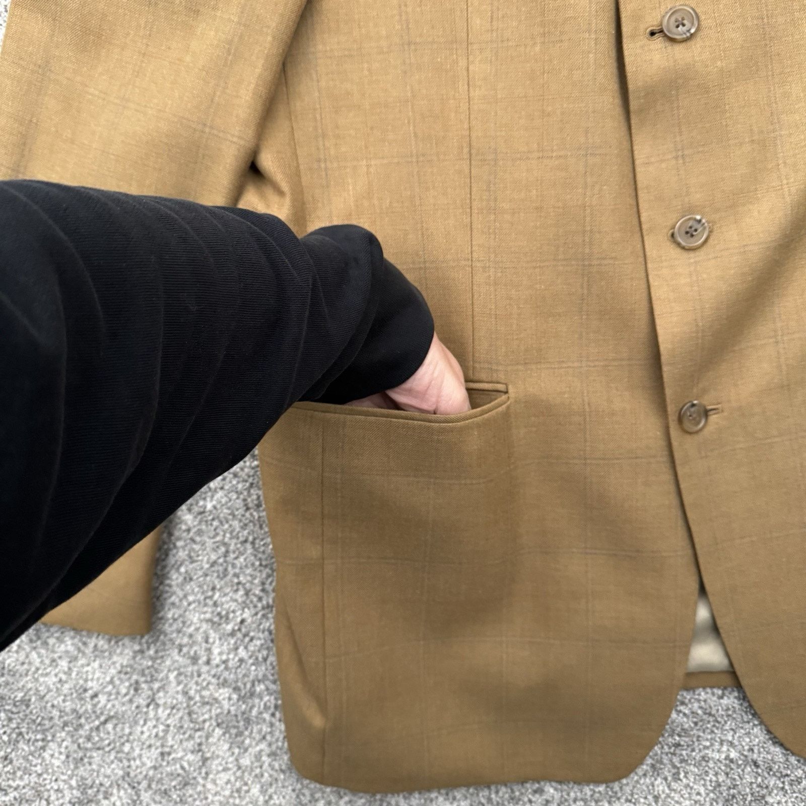 Other Axcess Suit Coat Mens 44L Office Vintage Y2K Blazer Formal Size 44L - 2 Thumbnail