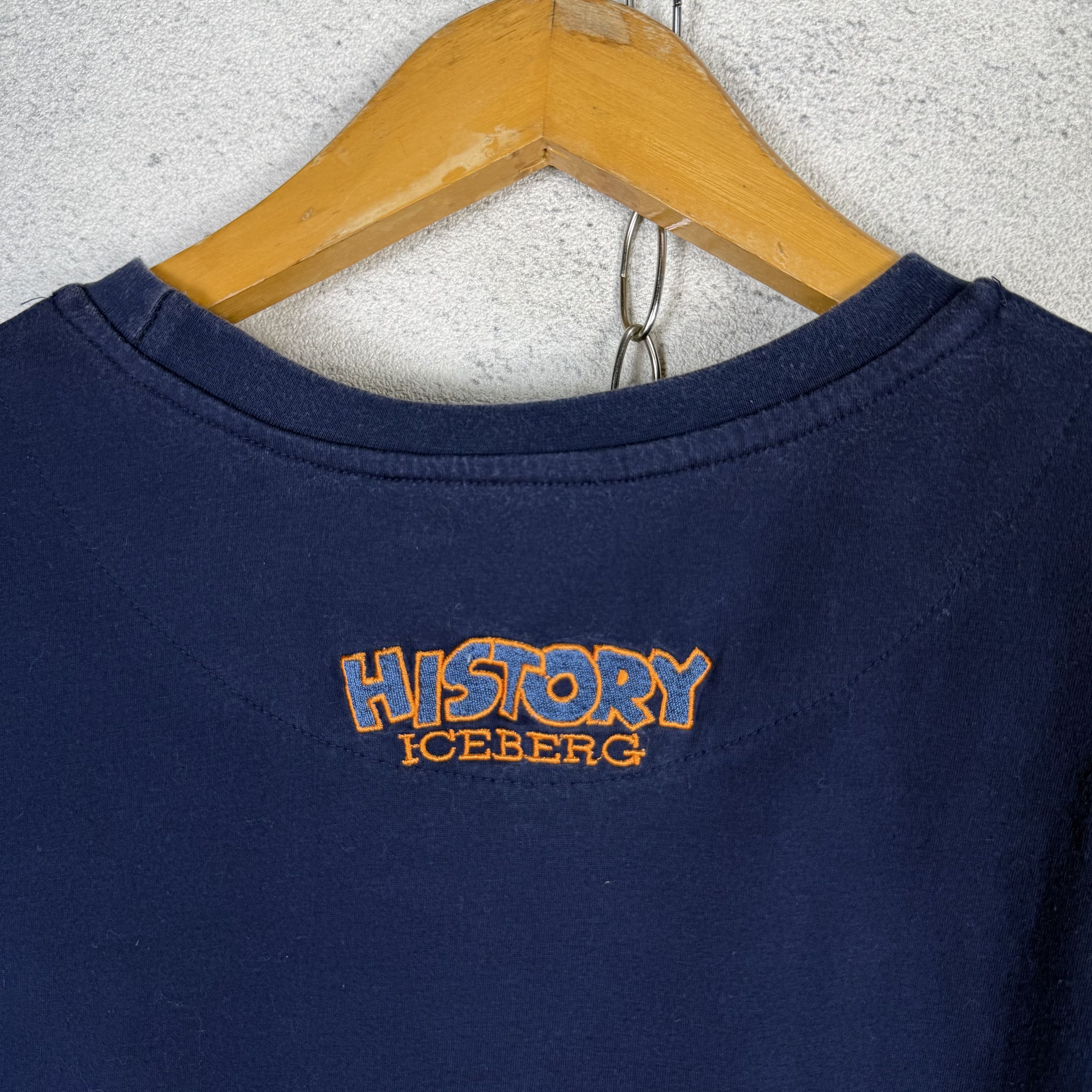 Iceberg Vintage Iceberg History Tshirt Size US XL / EU 56 / 4 - 4 Thumbnail
