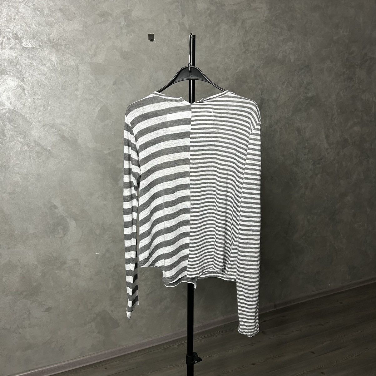 Rundholz Rundholz Black Label Linen Asymmetrical Striped Blouse Size M / US 6-8 / IT 42-44 - 7 Thumbnail
