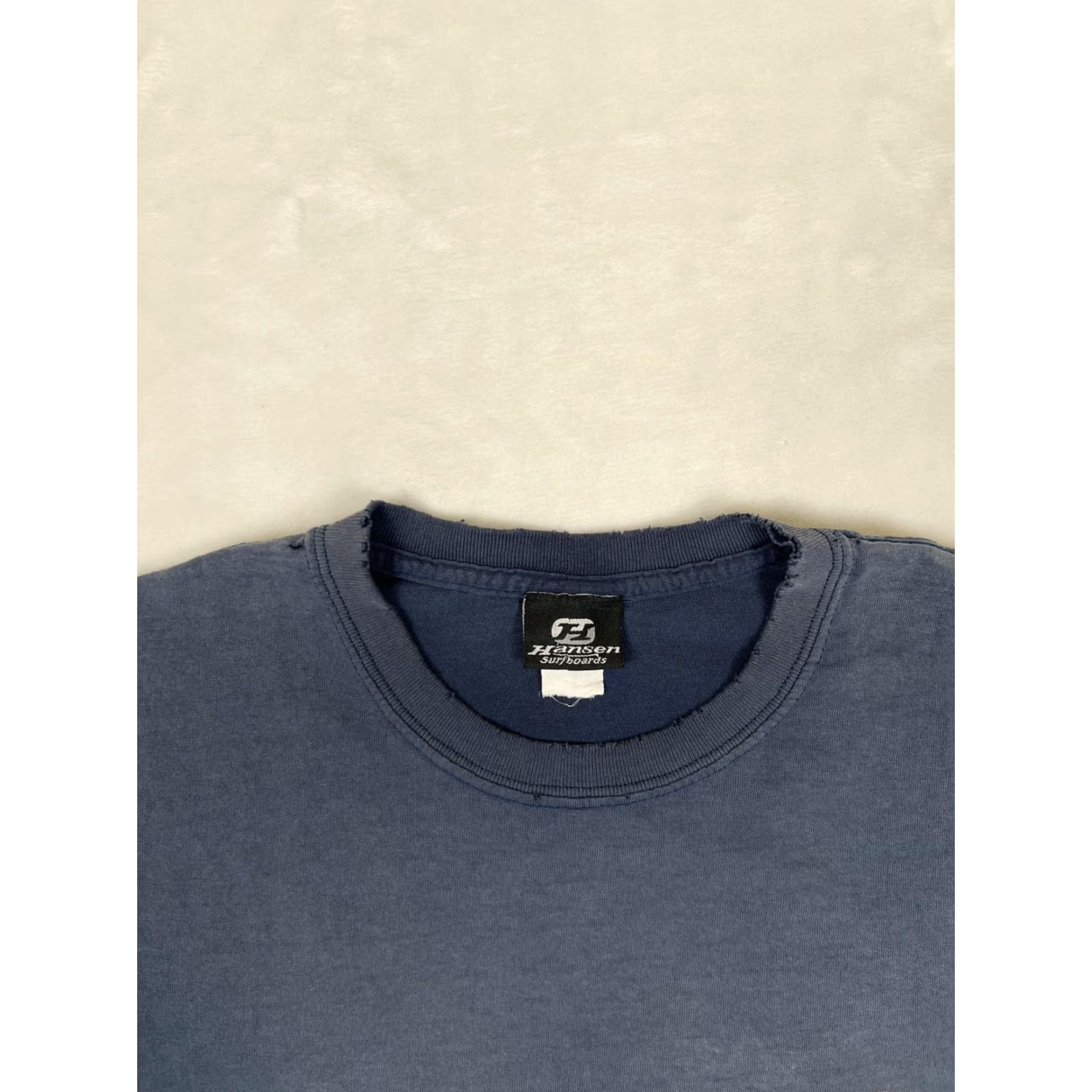 Vintage VINTAGE Hansen Surfboards T-Shirt Mens Large Blue Encinitas California Surf 90s Size US L / EU 52-54 / 3 - 4 Thumbnail