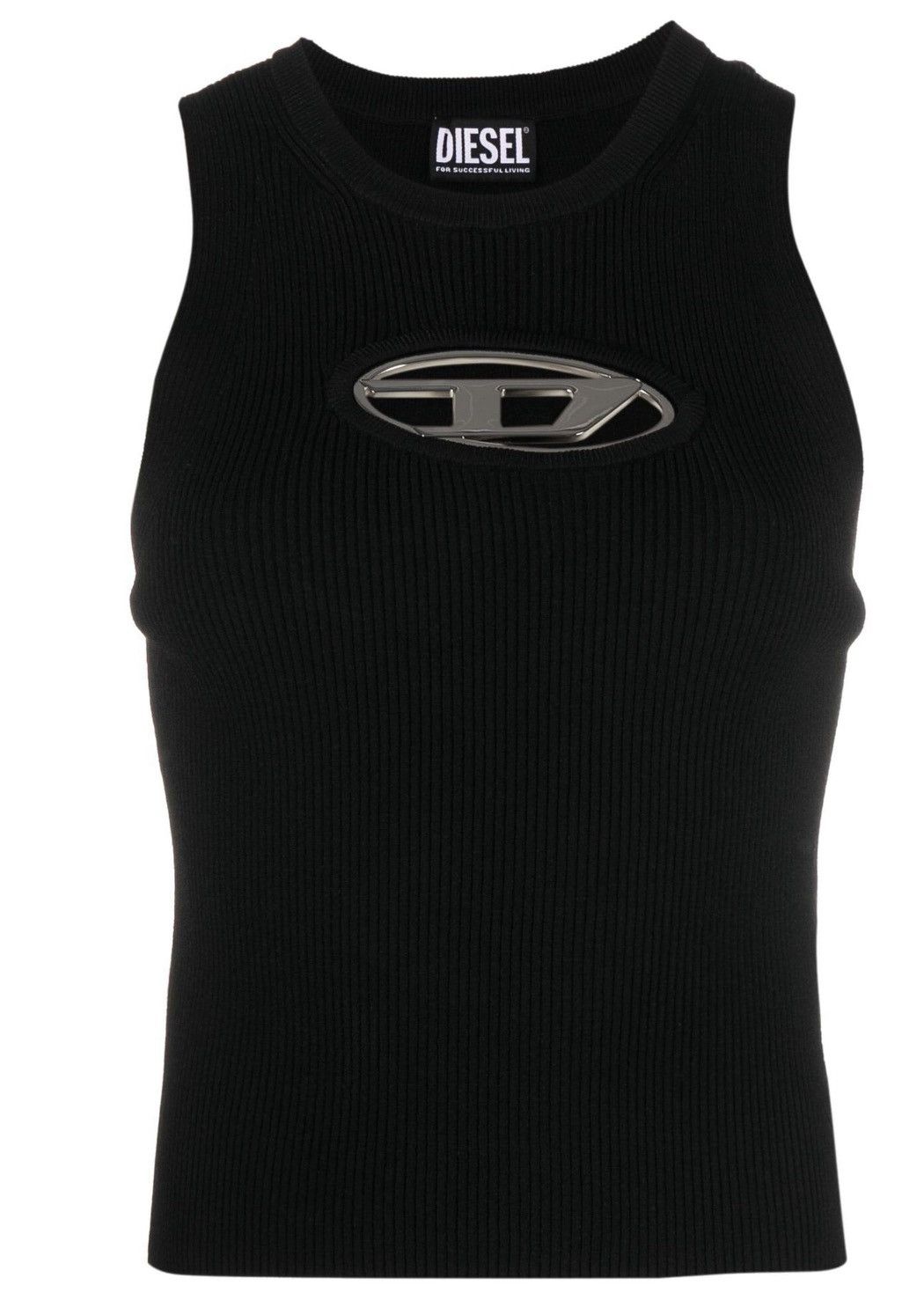 Diesel Diesel logo plaque ribbed tank Size L / US 10 / IT 46 - 1 Preview