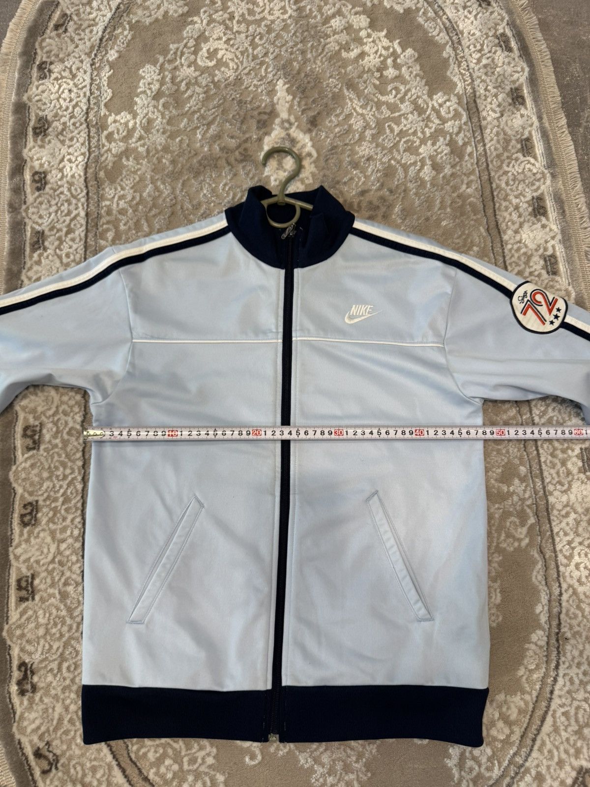 Nike Vintage Nike Big Logo 72 Zip Up Hoodie Size US S / EU 44-46 / 1 - 8 Thumbnail