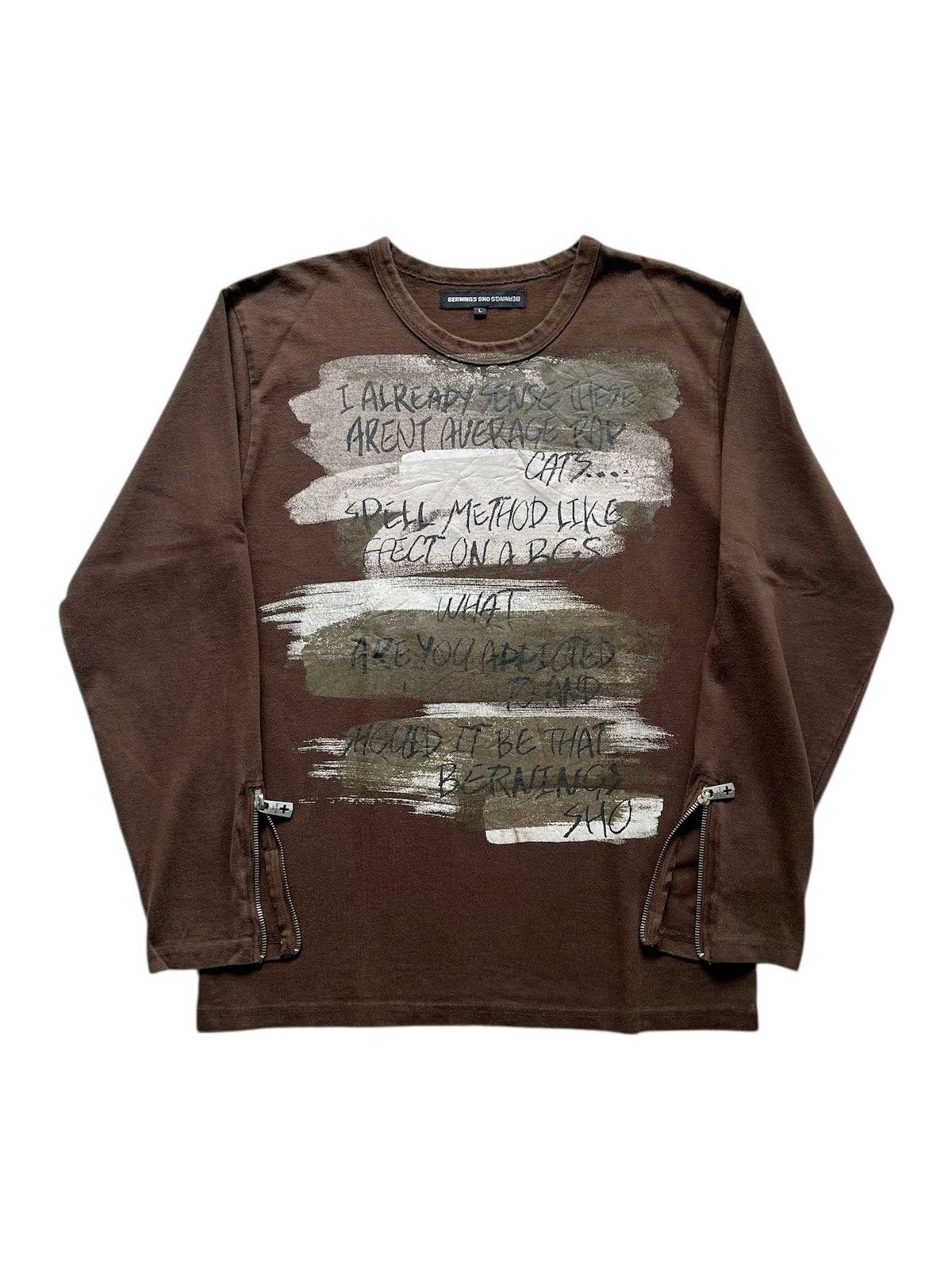 BERNINGS SHO BERNINGS SHO Poem Long Sleeve Zip Size US L / EU 52-54 / 3 - 1 Thumbnail