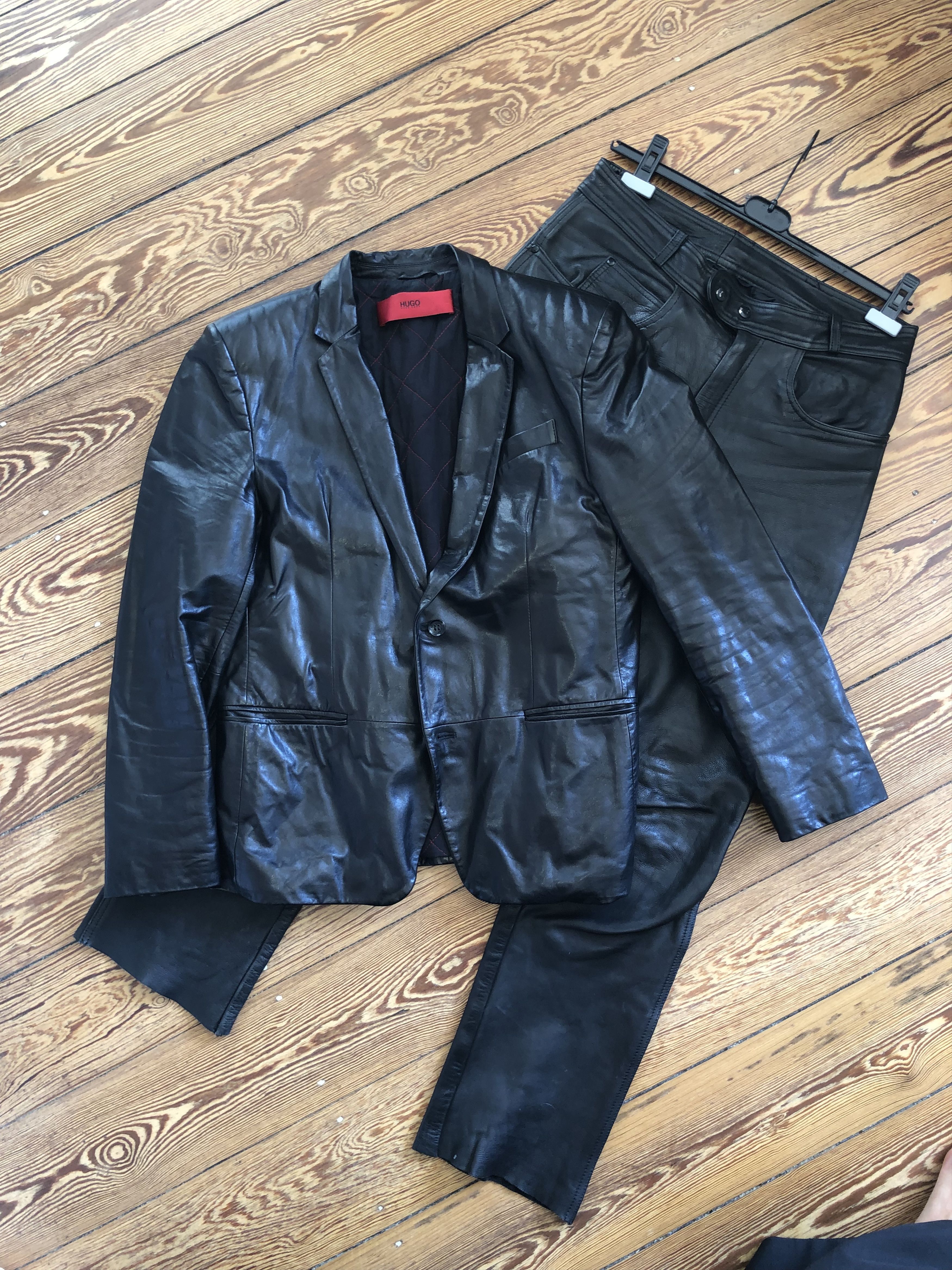 Hugo Boss Hugo Boss Lamp Leather Blazer Size 48L - 1 Thumbnail