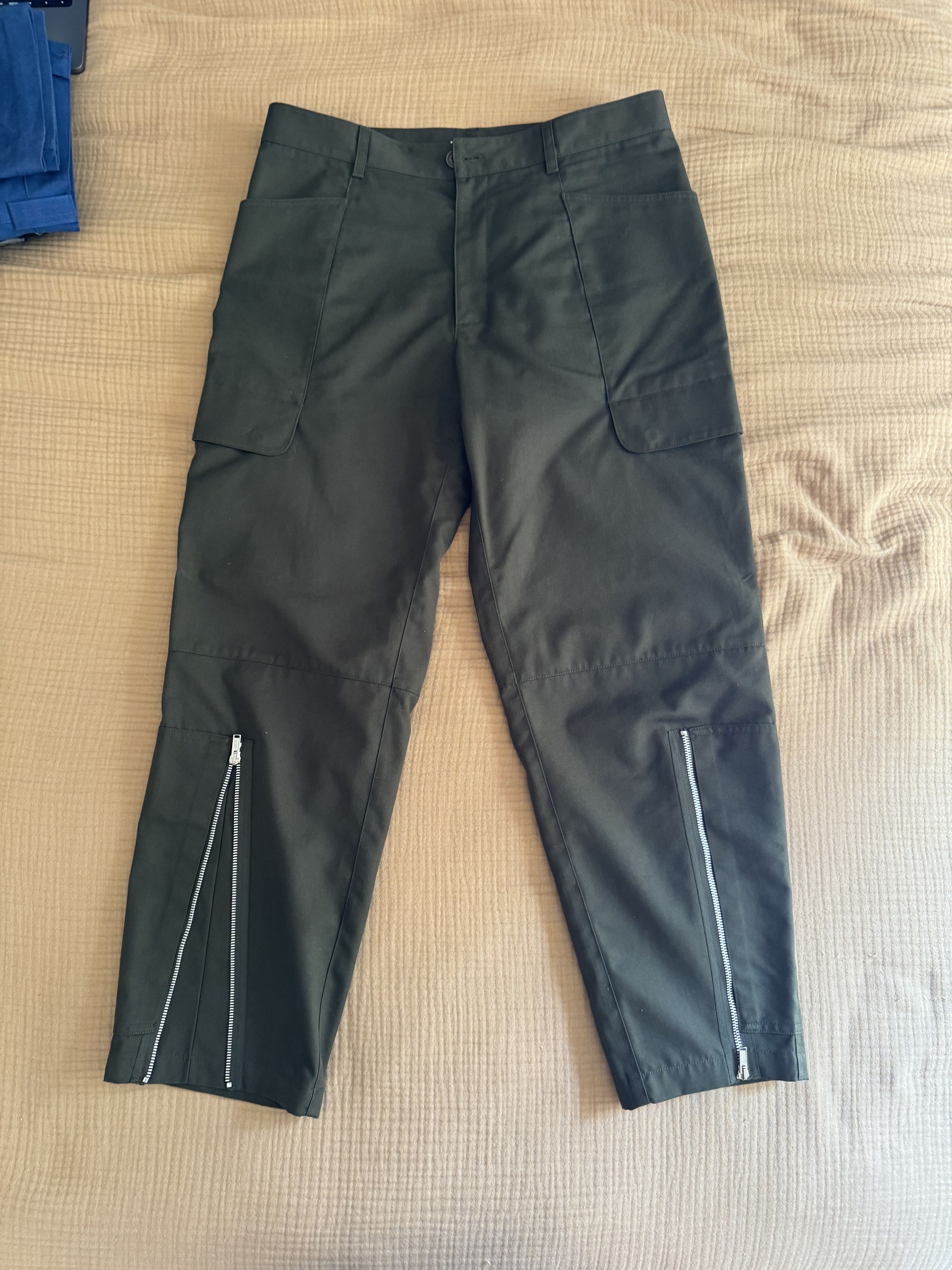 Helmut Lang Helmut Lang Zipper Military Pants Size US 34 / EU 50 - 1 Thumbnail