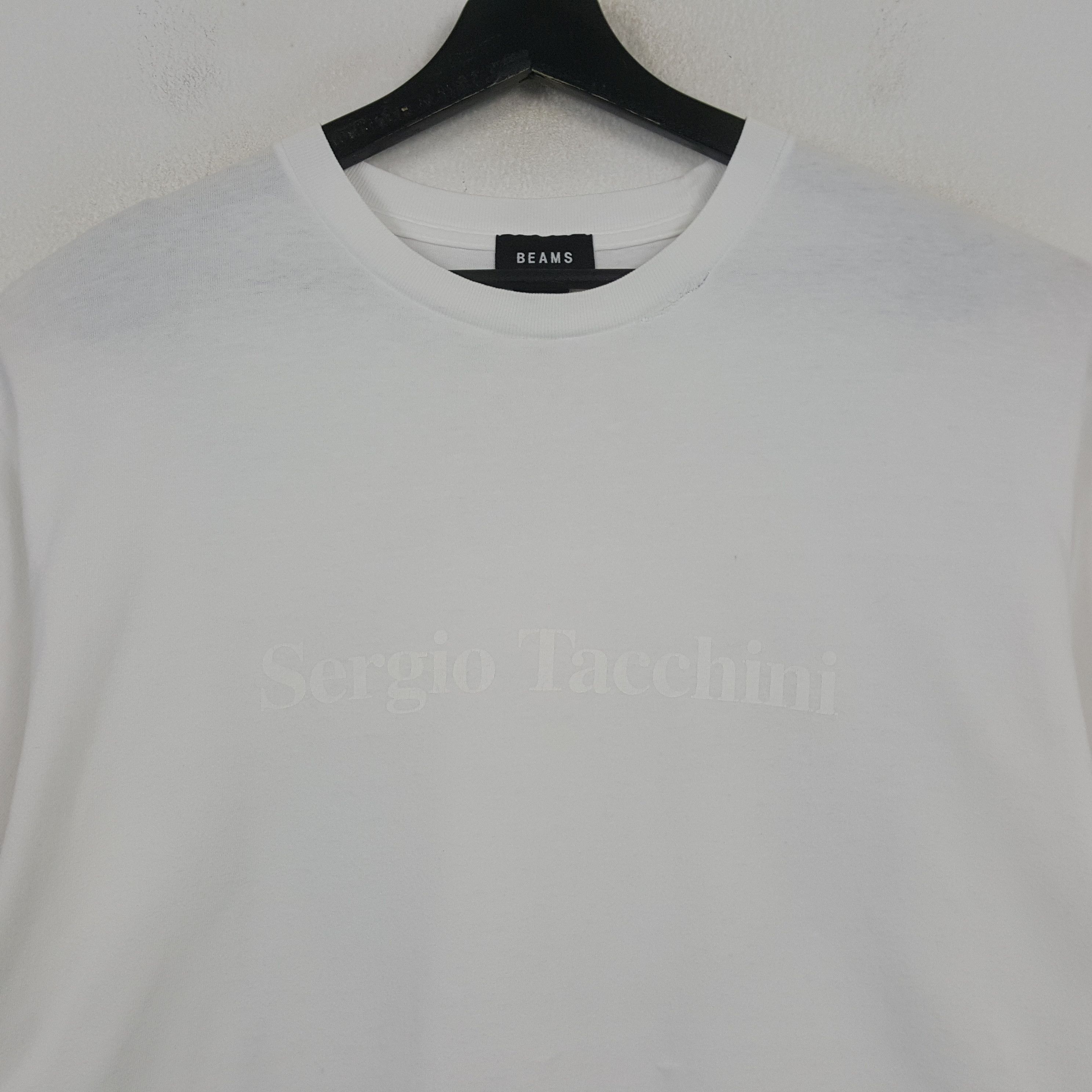 Sergio Tacchini Sergio Tacchini Big Logo Design Tshirt RR15 Size US L / EU 52-54 / 3 - 4 Thumbnail