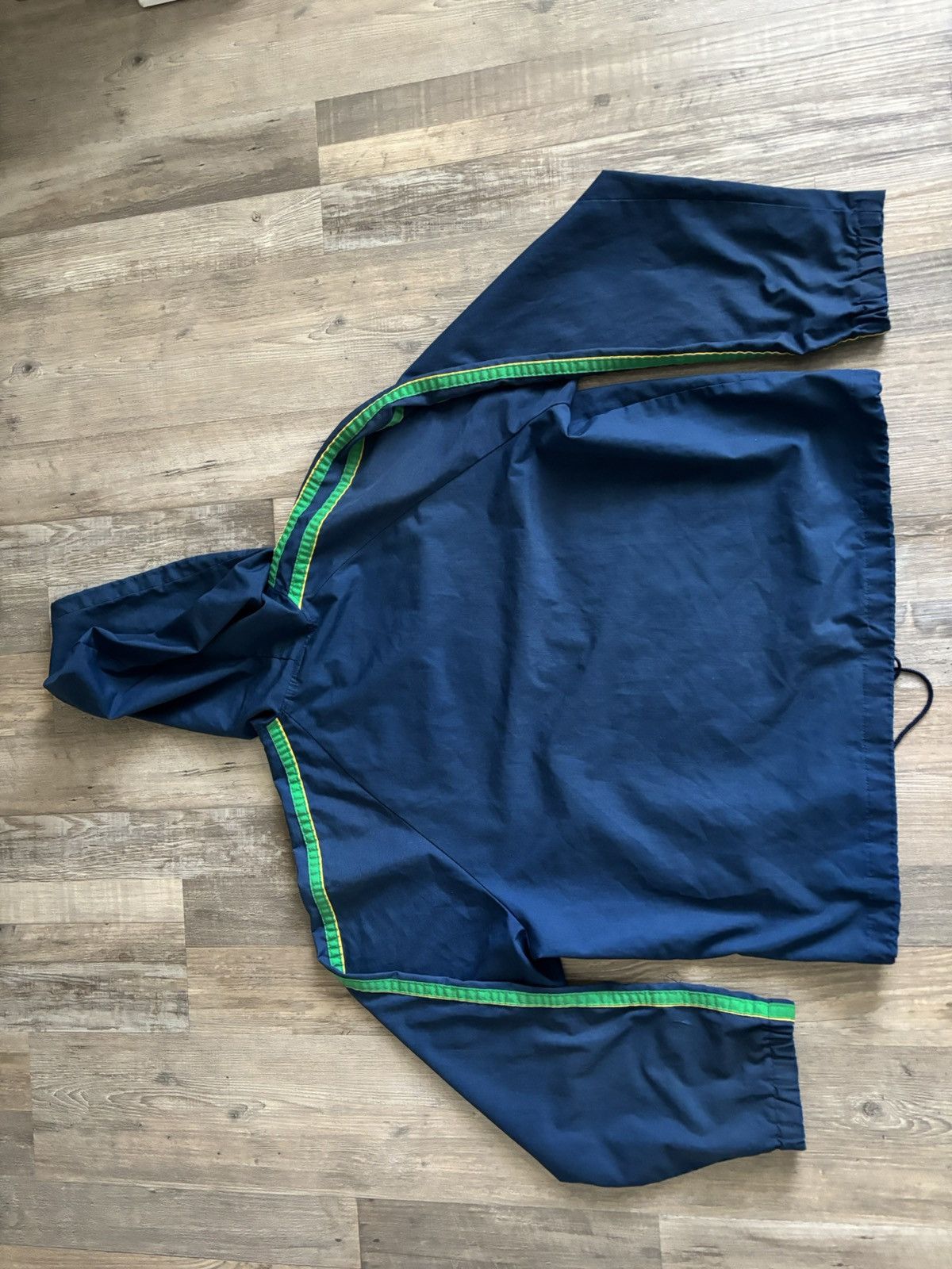 Vintage Blue Large Water Works Wind Breaker Size US L / EU 52-54 / 3 - 3 Thumbnail