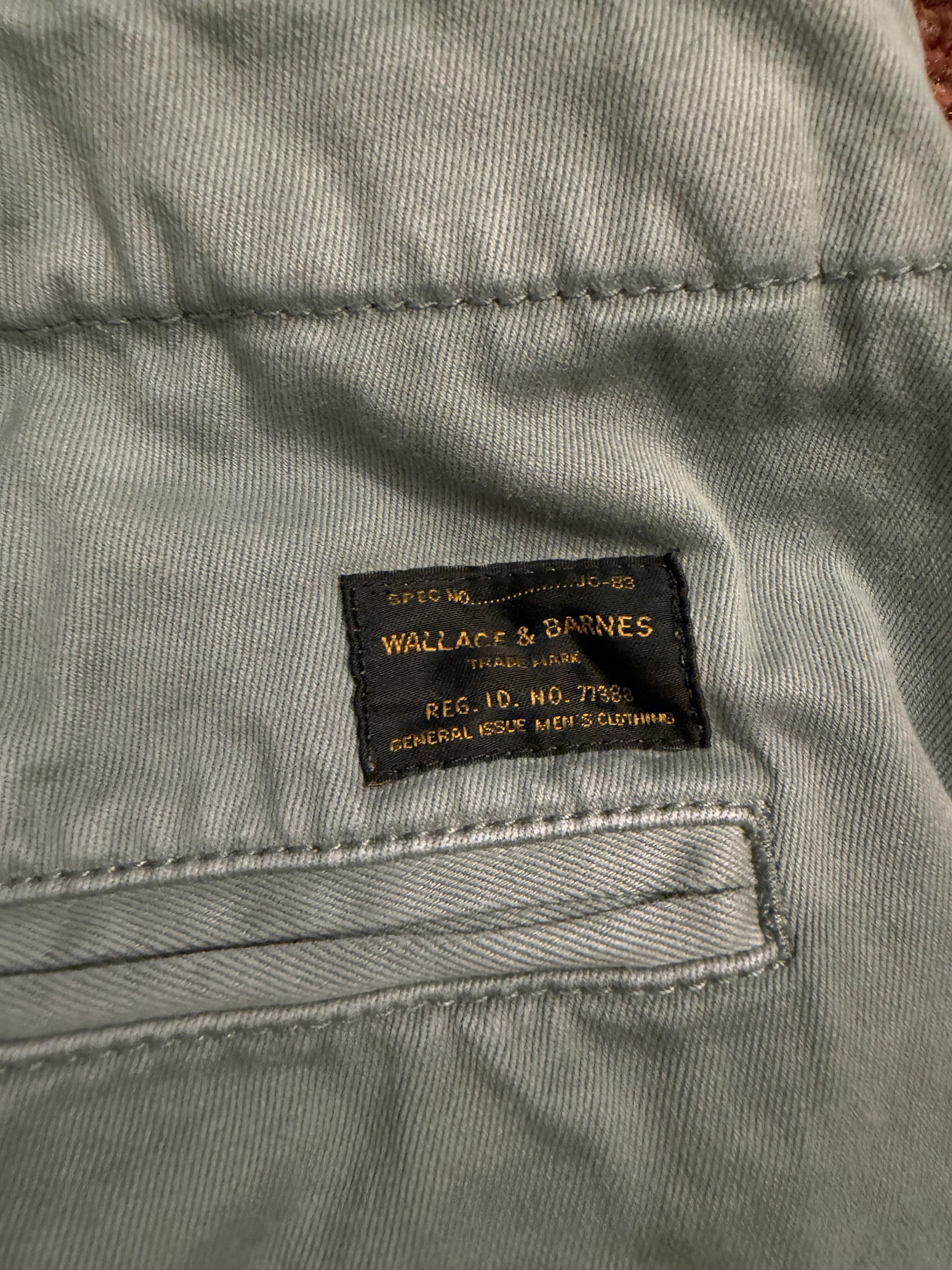 Wallace & Barnes J.Crew Wallace & Barnes Selvedge Officer Chino, Seafoam Gray Size US 38 / EU 54 - 6 Thumbnail
