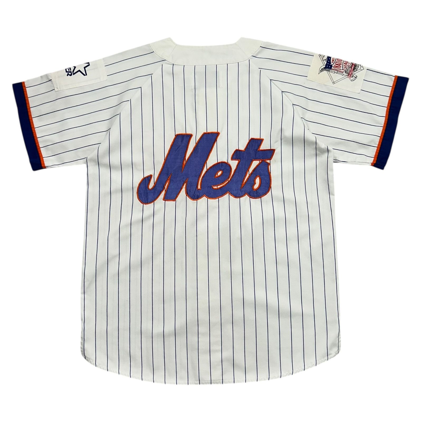 MLB VTG 90s NEW YORK METS STARTER NATIONAL LEAGUE PINSTRIPE Size US L / EU 52-54 / 3 - 1 Thumbnail
