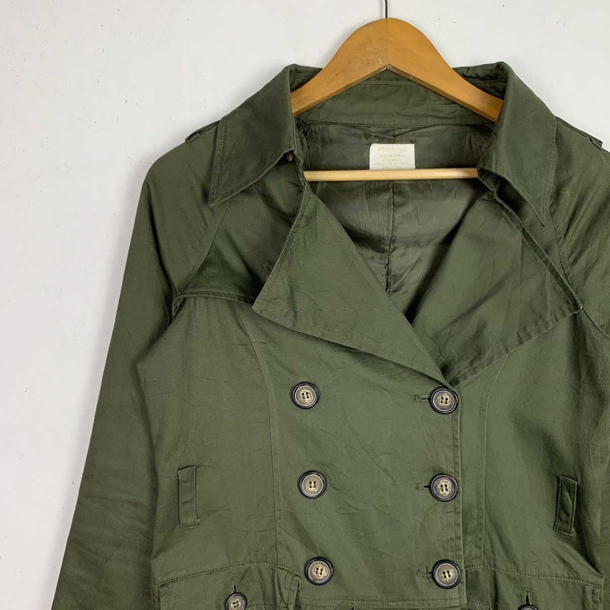 Designer × Japanese Brand × Vintage Japanese Brand Button Detailed Trench coat Size US M / EU 48-50 / 2 - 3 Thumbnail