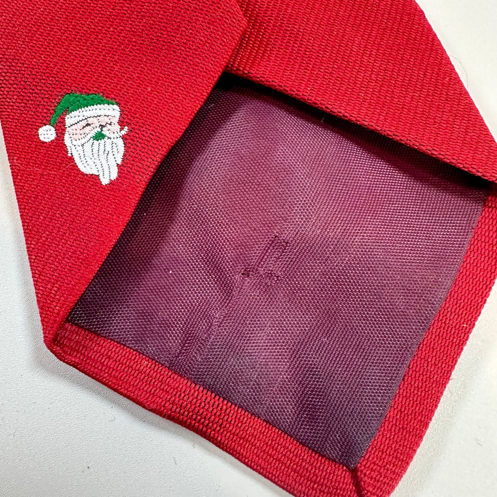 Other Cape Cod Neckwear Santa Claus Tie Red Christmas Holiday Size ONE SIZE - 3 Thumbnail