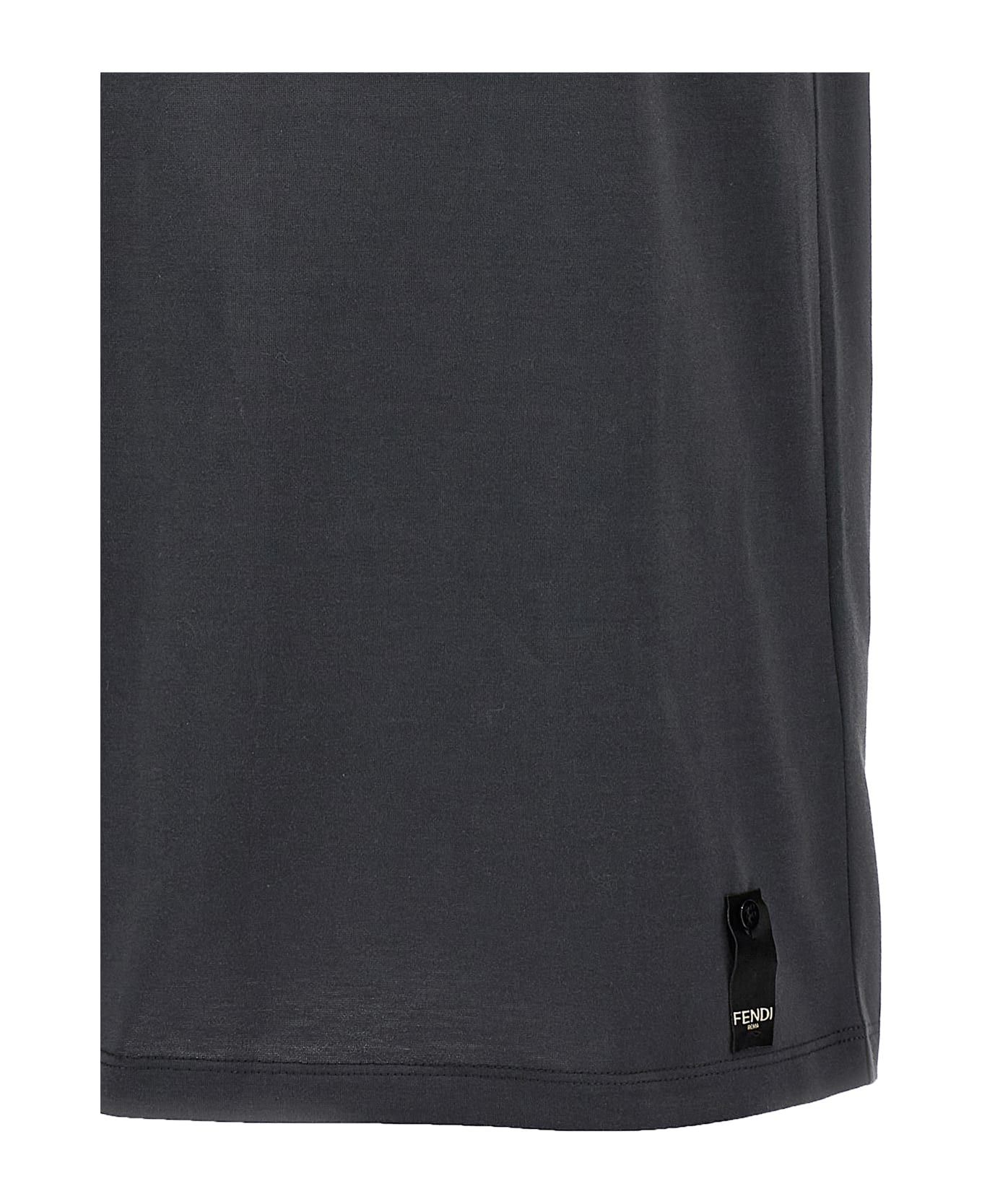 Fendi o1s1wg110126 T-Shirt in Grey Size US L / EU 52-54 / 3 - 4 Thumbnail