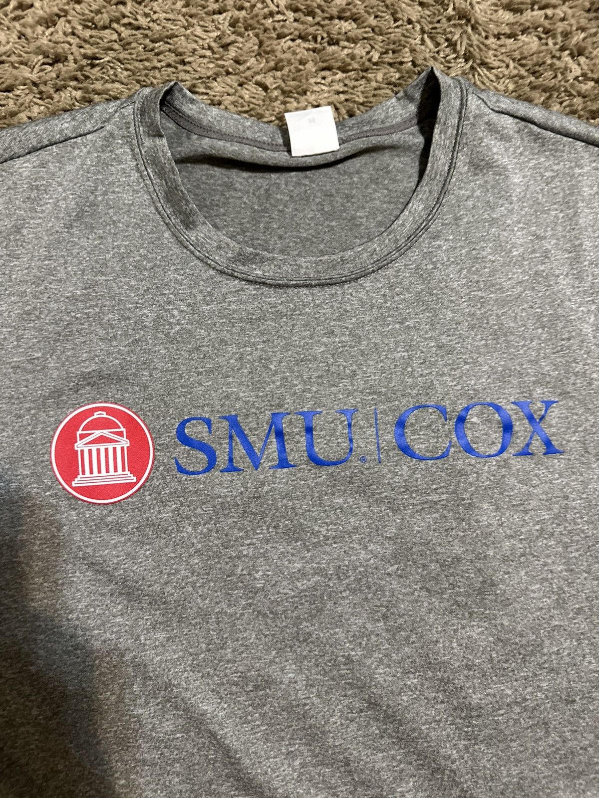 NCAA Vintage NCAA SMU Mustangs “COX” shirt 00s size medium Size US M / EU 48-50 / 2 - 2 Thumbnail