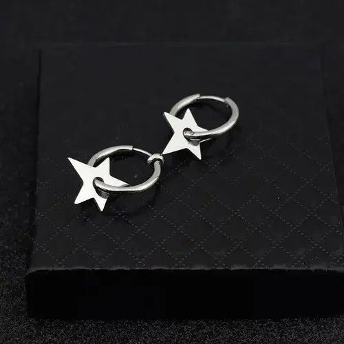 Vintage Retro star stud earrings Size ONE SIZE - 4 Thumbnail