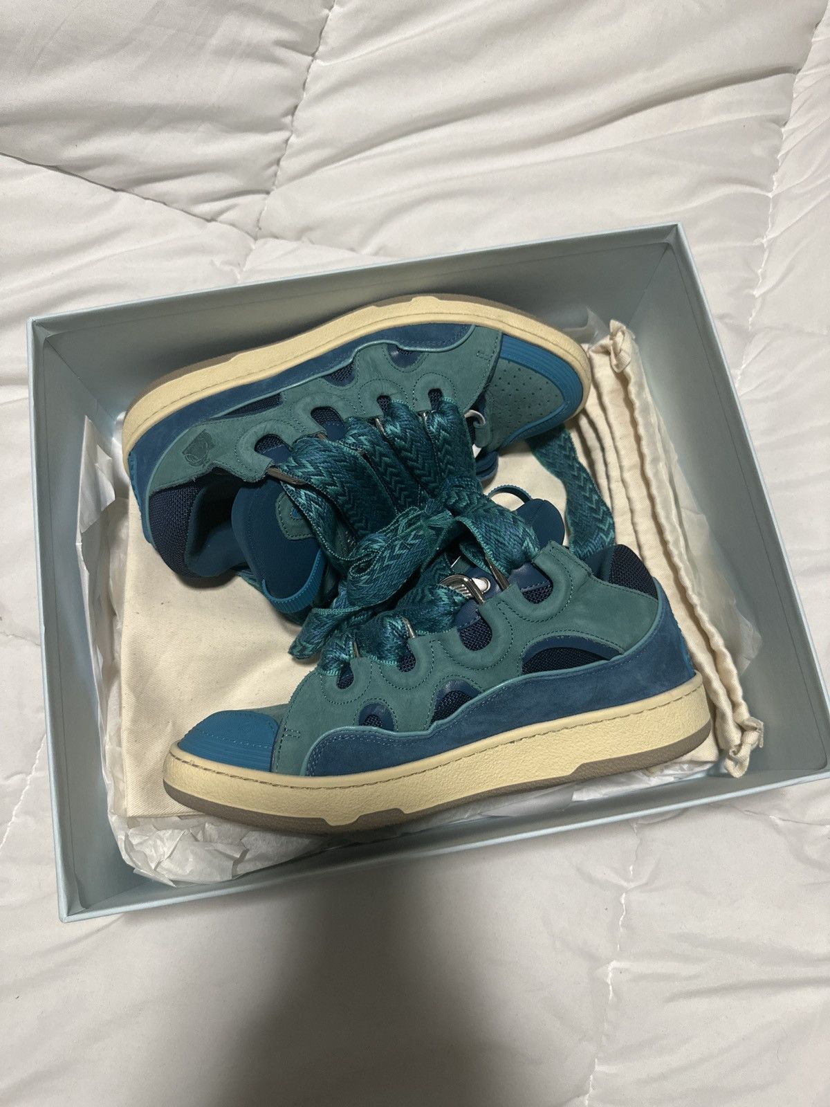 Lanvin Lanvin lace-up sneakers Size US 8.5 / EU 41-42 - 2 Thumbnail