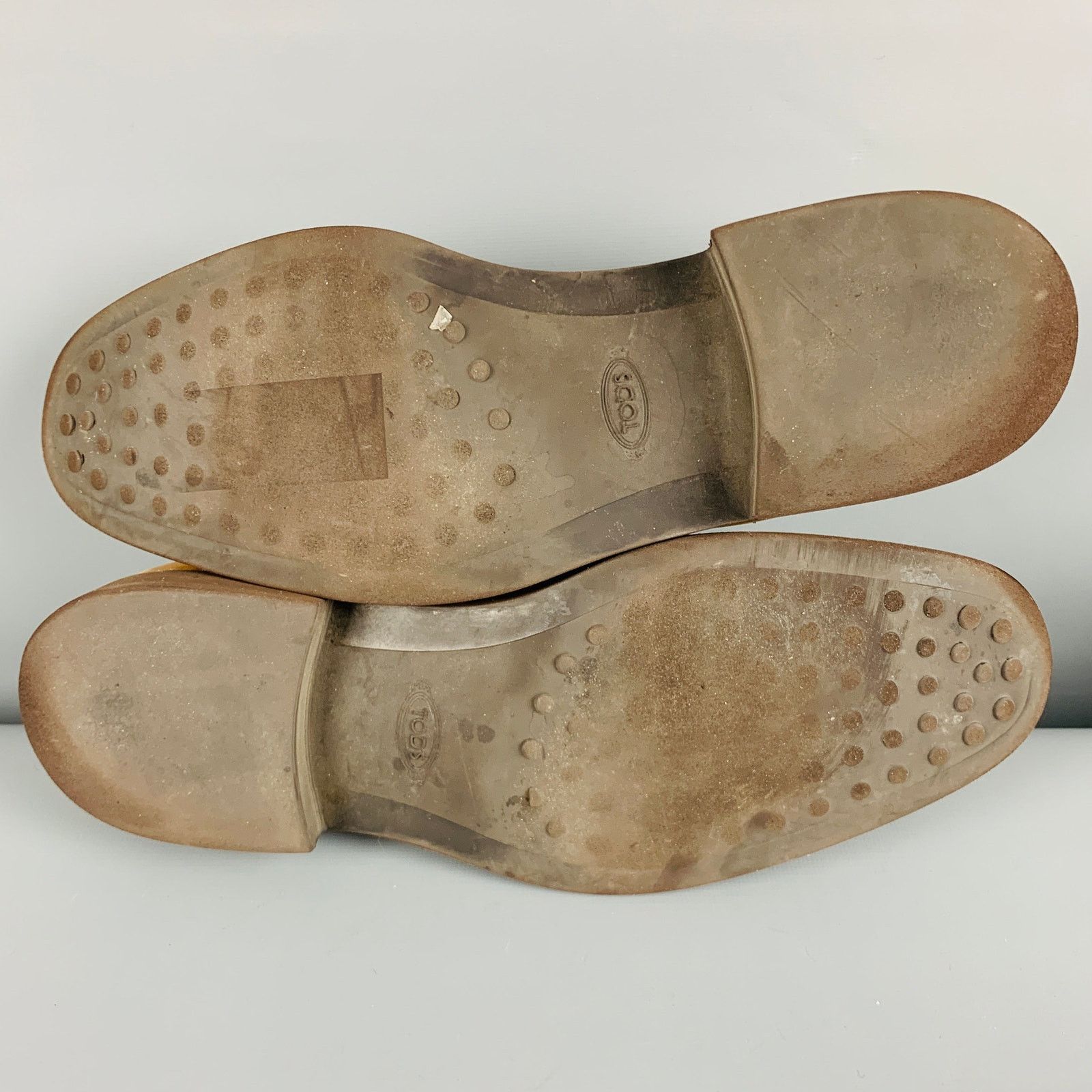Tod's TOD'S Size 8 Brown Distressed Leather Tassels Loafers Size US 8 / EU 41 - 6 Thumbnail