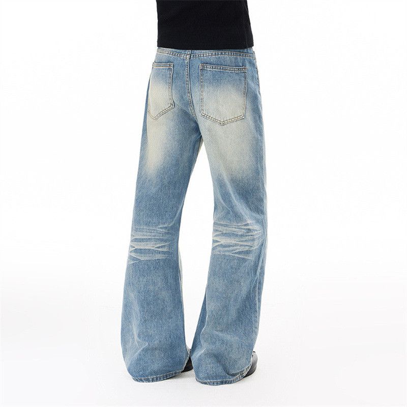 Japanese Brand Men's American Vintage Washed Flared Jeans Size US 32 / EU 48 - 4 Thumbnail