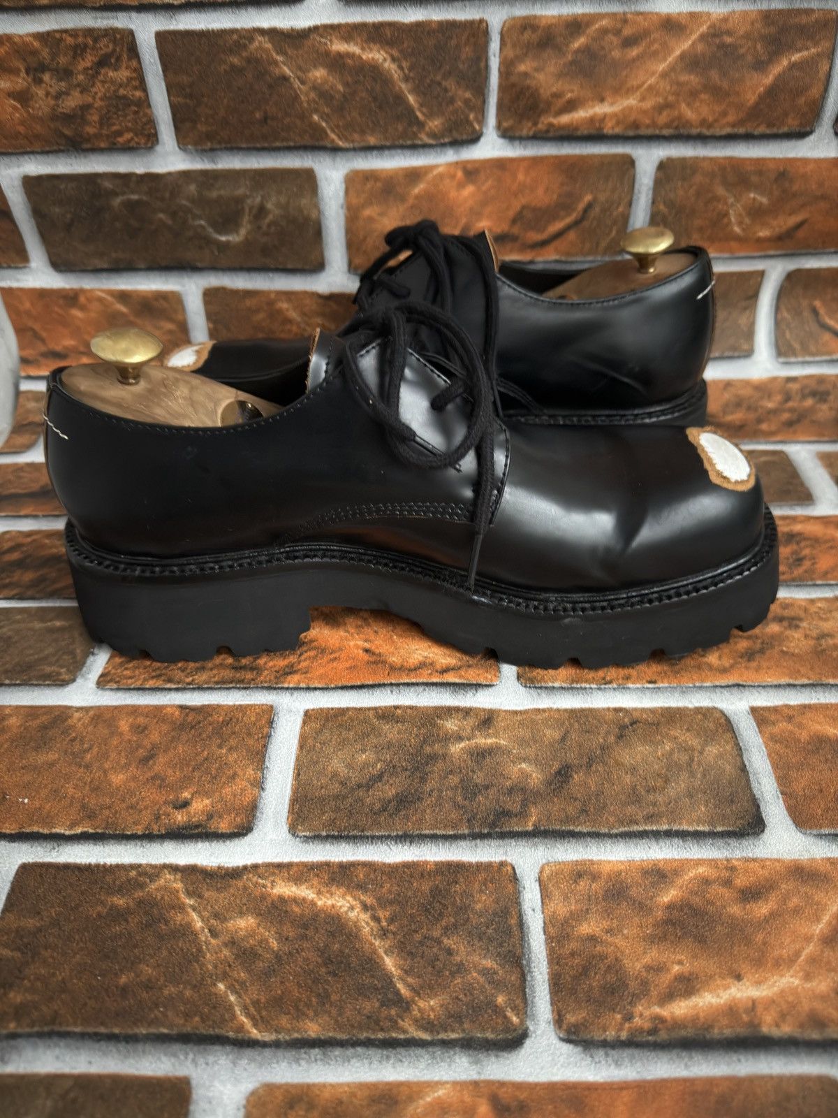 Maison Margiela 🕷️🔥scuffed derby Size US 11 / EU 44 - 10 Thumbnail
