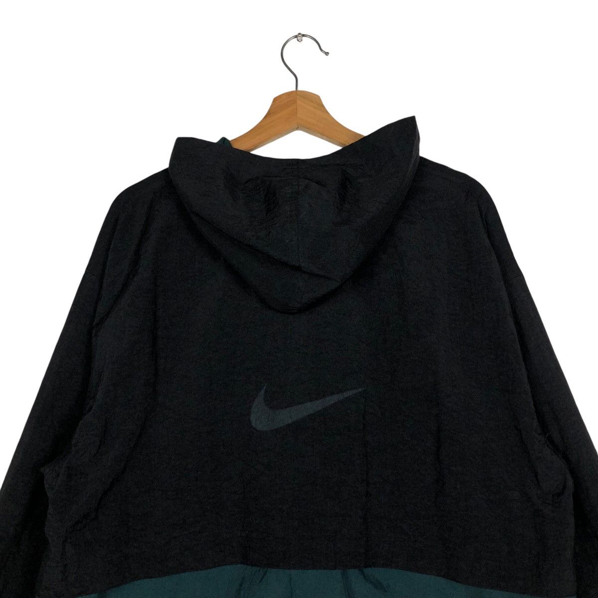Nike 📌Vintage Anorak Jacket Nike Big Swoosh For Kids Size US L / EU 52-54 / 3 - 10 Thumbnail