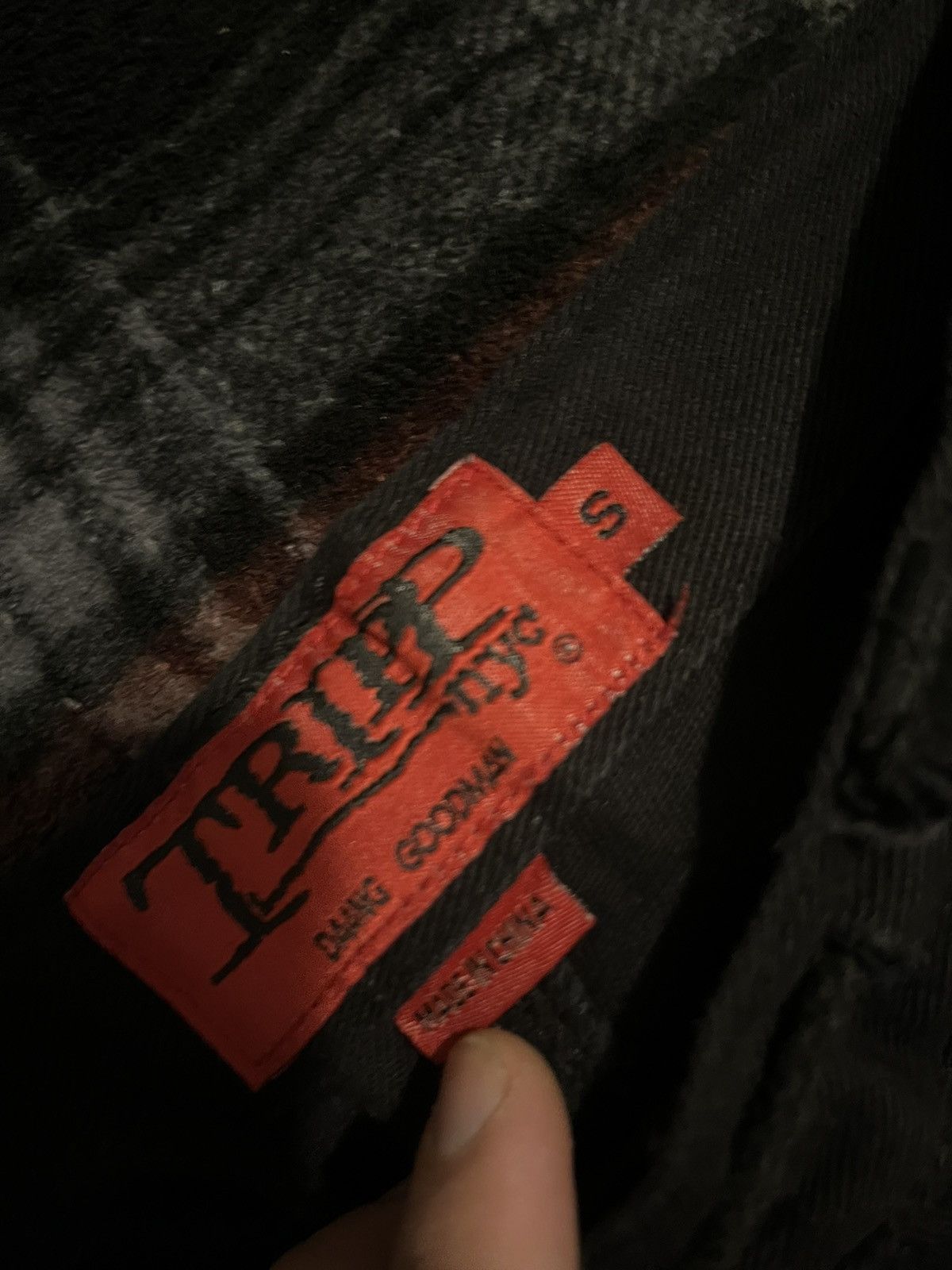 Tripp NYC Tripp NYC black pants skulls with chains Size US 30 / EU 46 - 6 Thumbnail