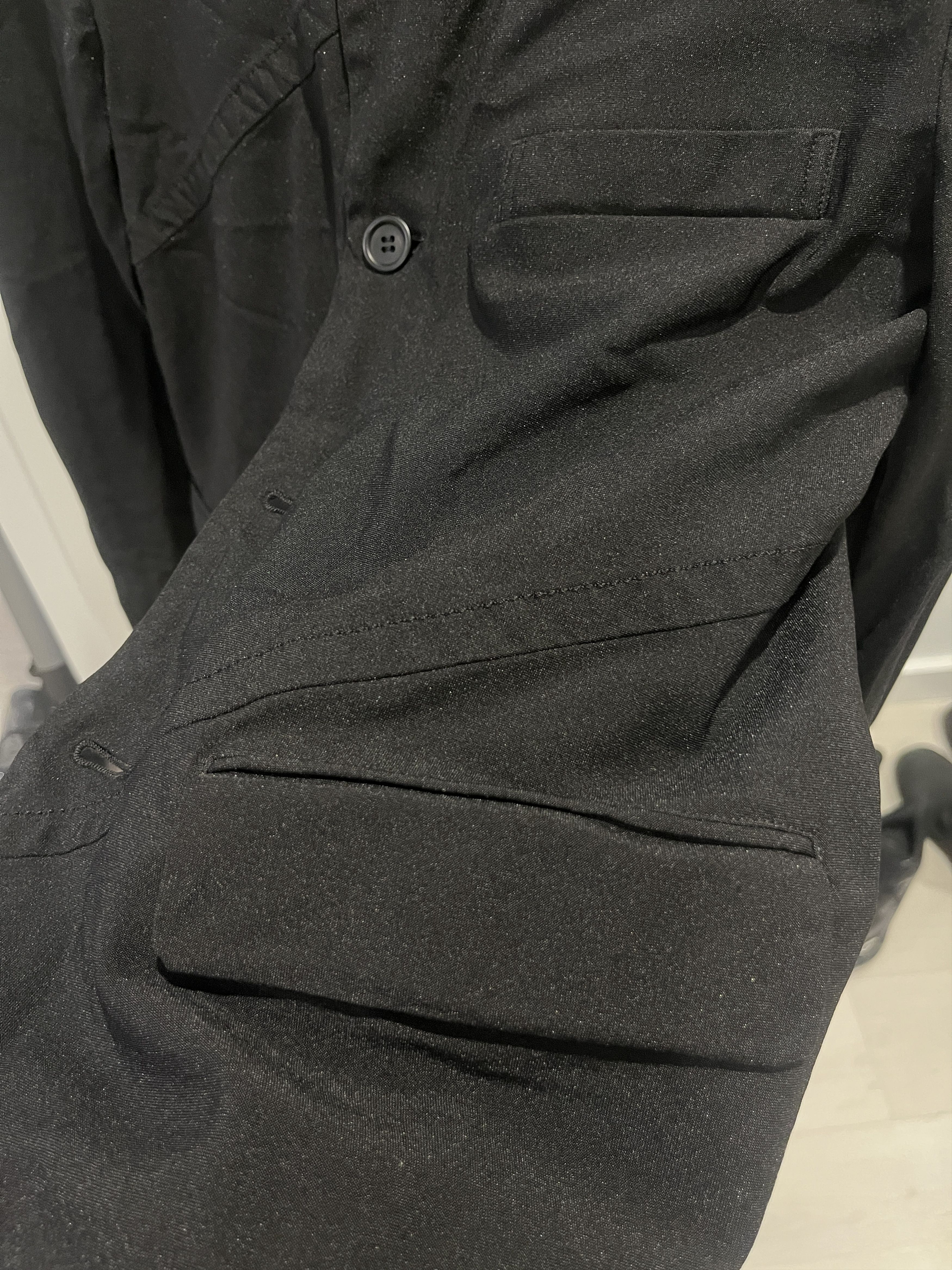 Comme des Garcons Black Comme des Garcones 'Black' Asymmetrical blazer/jacket Size US L / EU 52-54 / 3 - 3 Thumbnail