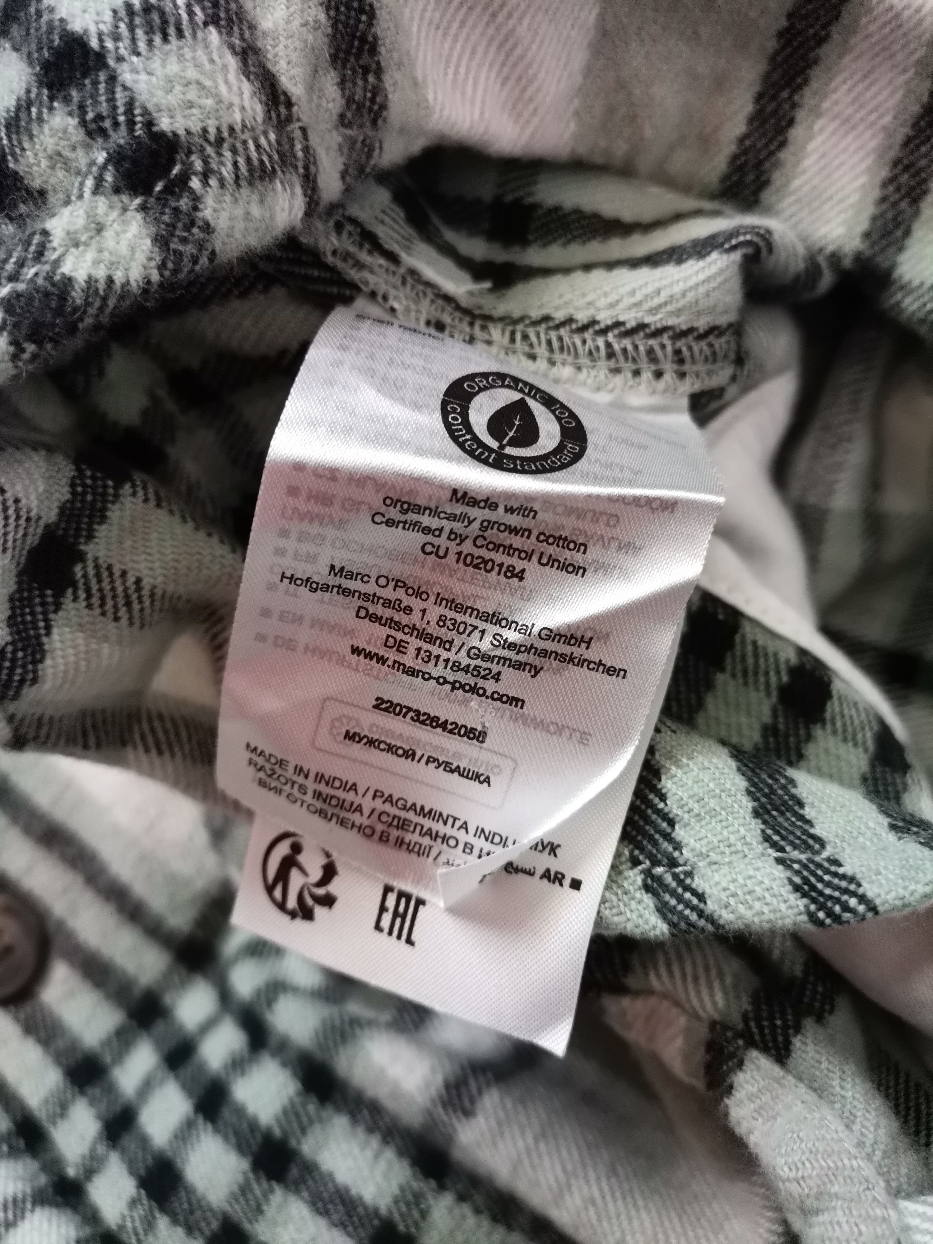 Marc O'Polo Marc O'Polo Checkered Flannel Size US L / EU 52-54 / 3 - 4 Thumbnail