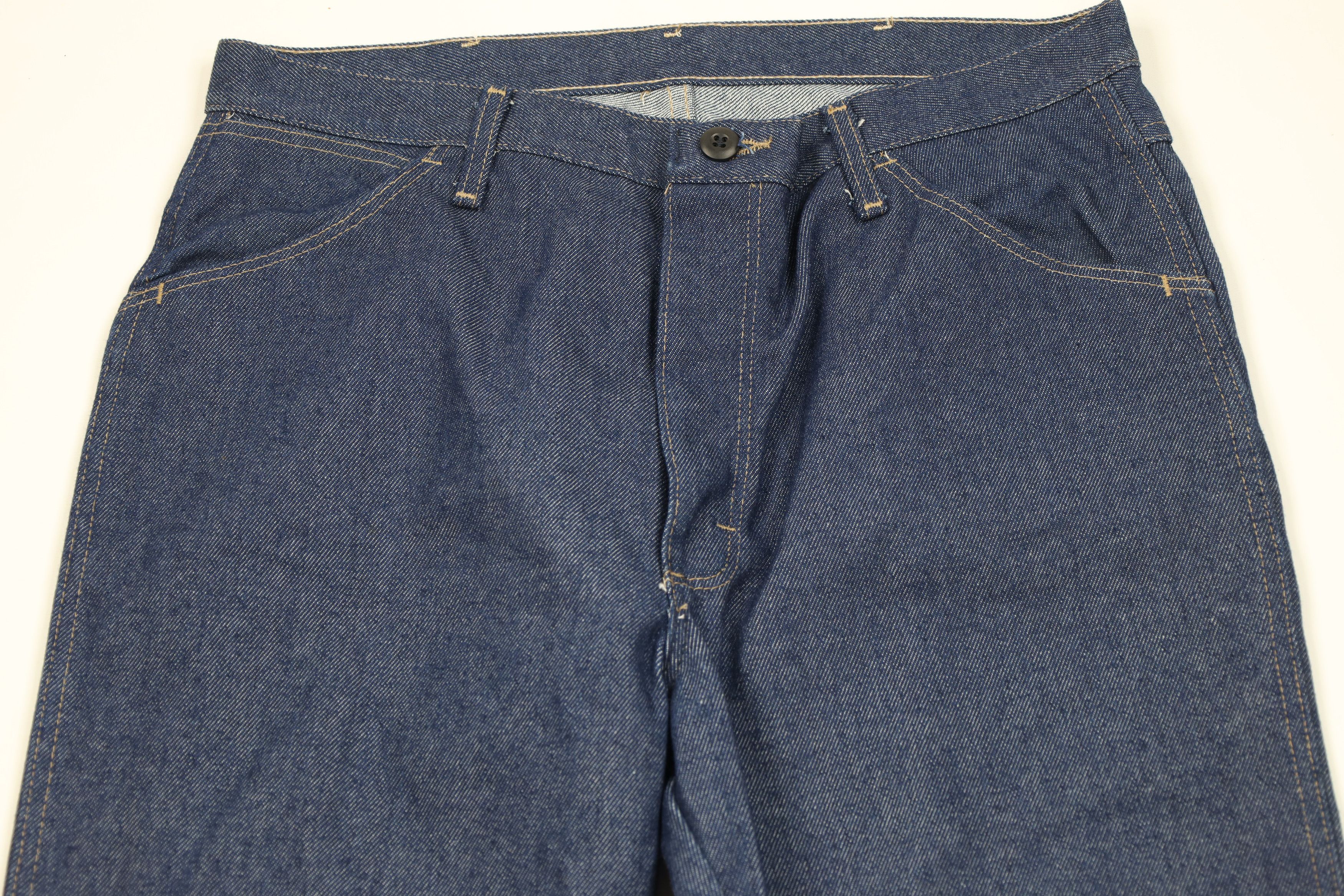 Vintage Vintage Bulwark FR Fire Flame Resistant Wide Leg Denim Jeans Size US 34 / EU 50 - 2 Thumbnail