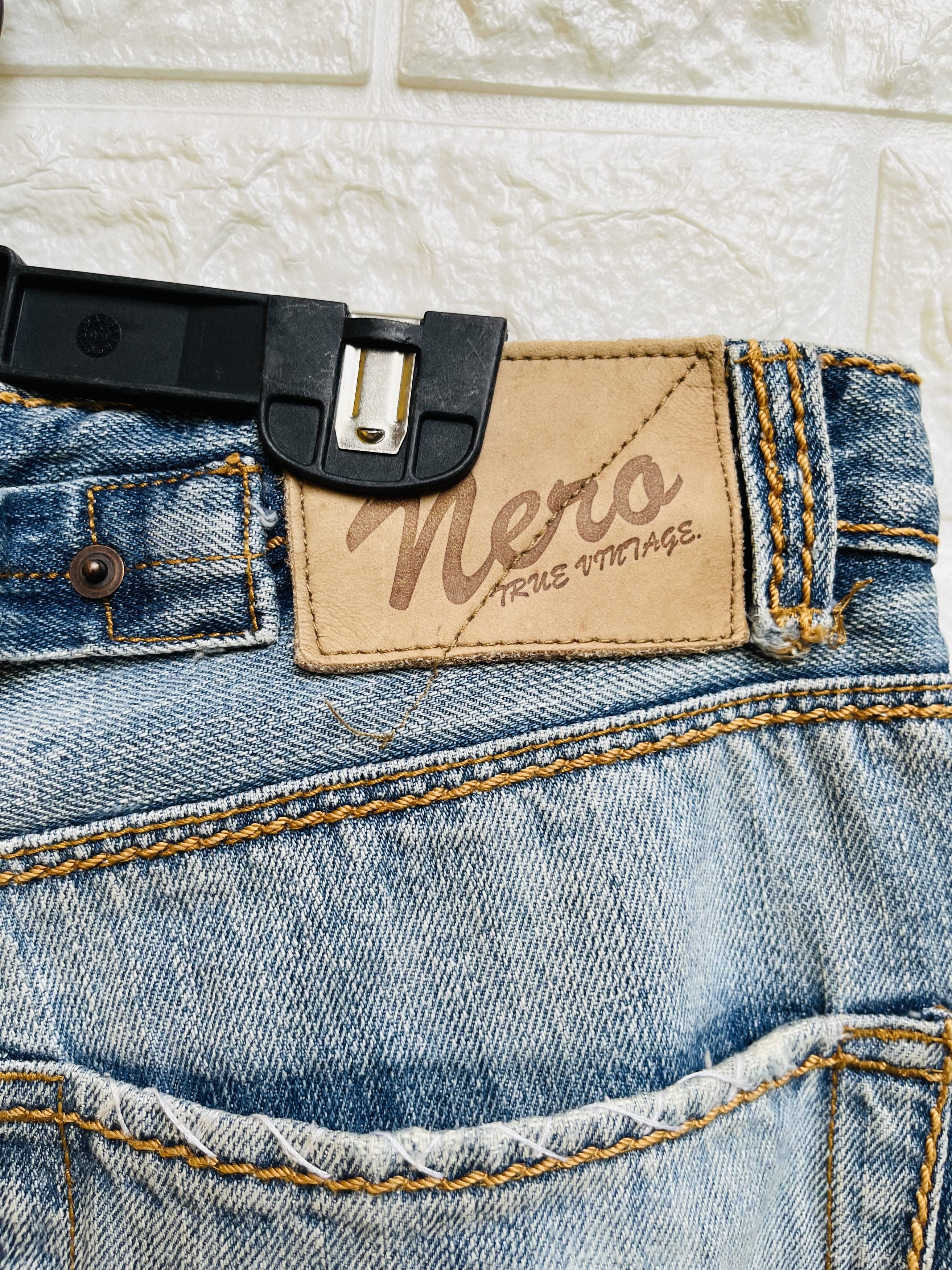 Japanese Brand × Vintage Vintage Nero Distressed Japanese Designer Fashion Style Size US 30 / EU 46 - 9 Thumbnail