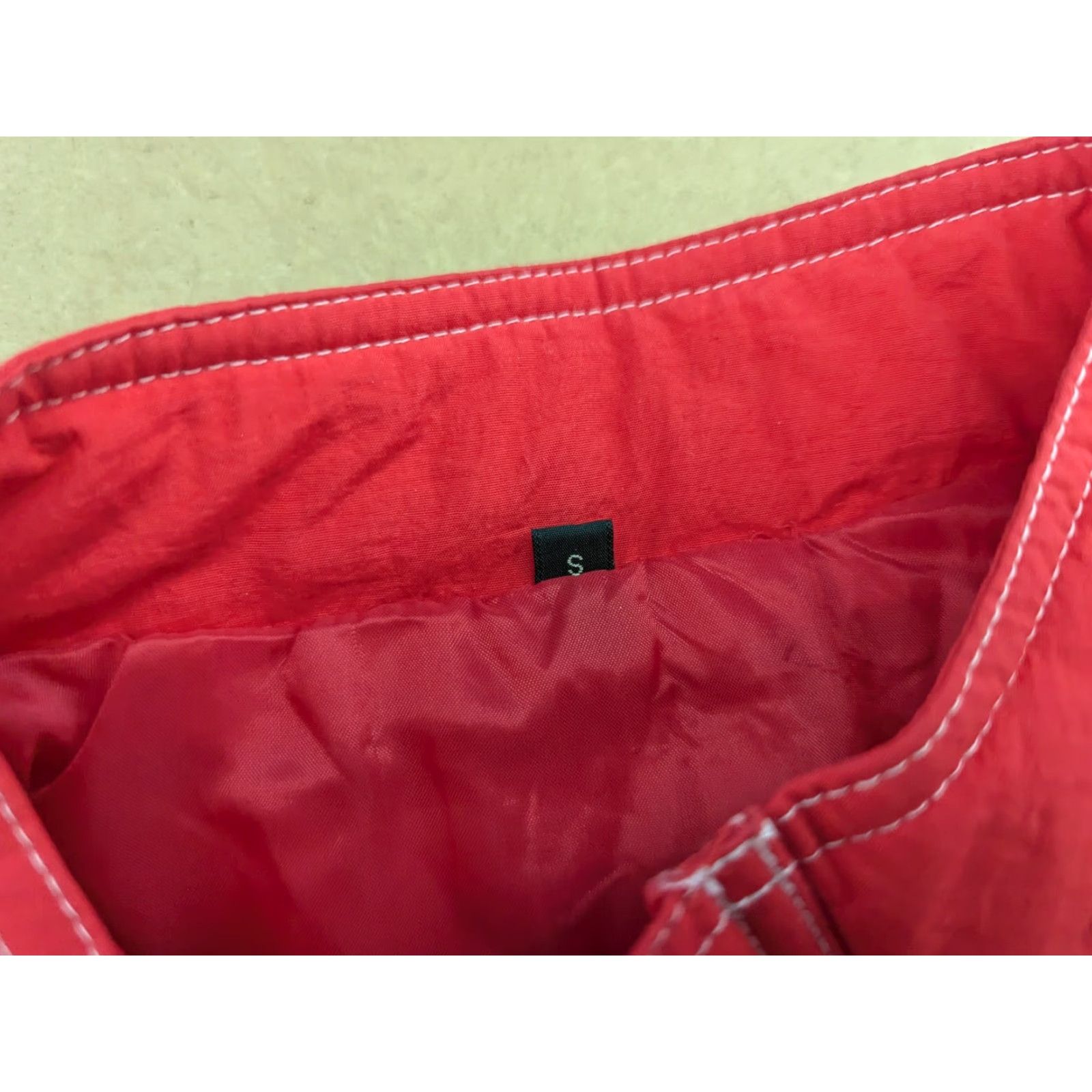 Vintage VINTAGE Parmalat F1 Racing Mens Jacket S Red Motorcycle Jacket Water Resistant Nylon Zip Fun? Size US S / EU 44-46 / 1 - 4 Thumbnail