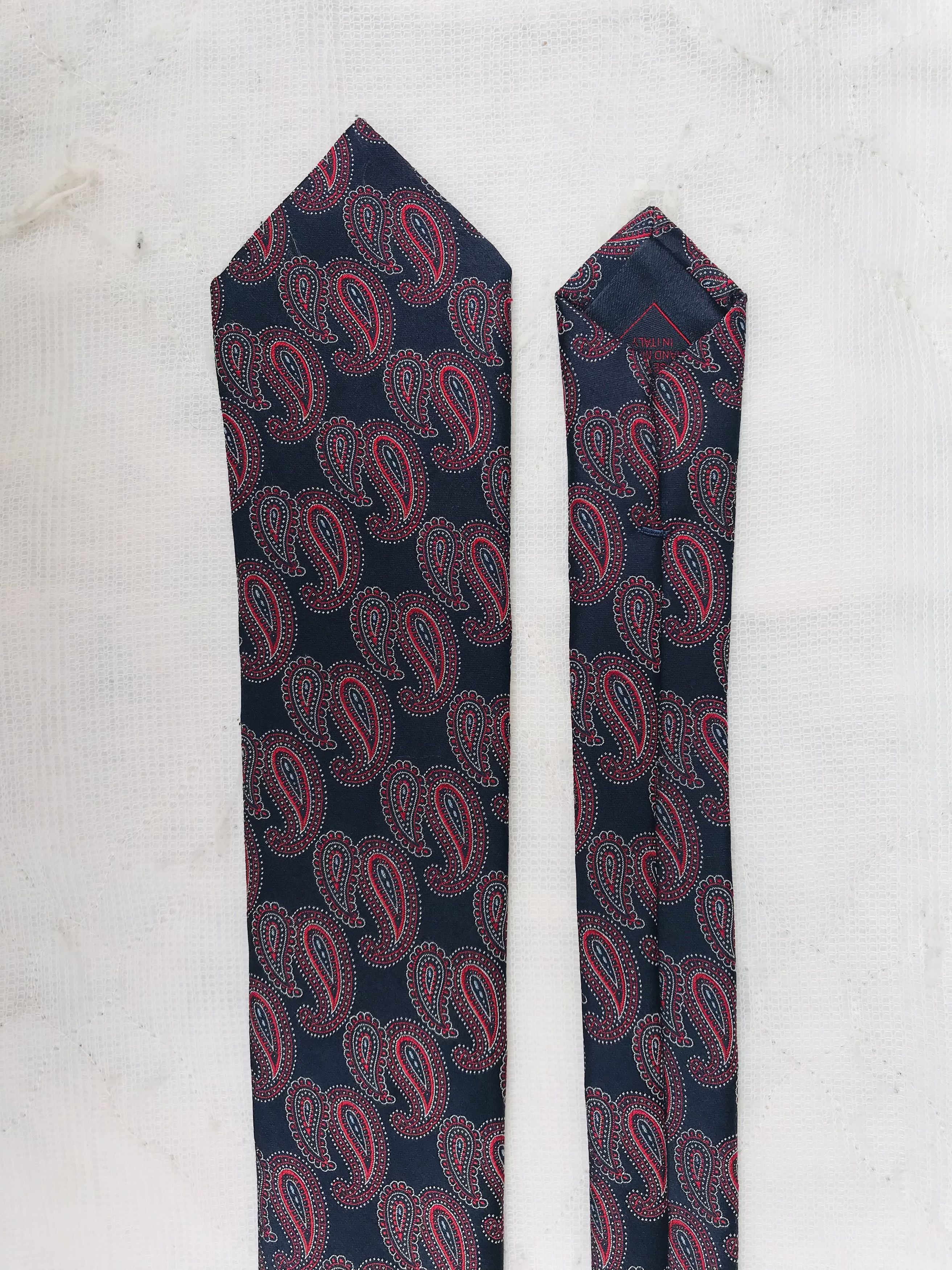 Brioni Brioni Tie Designer Necktie Geometric Silk Paisley Floral Size ONE SIZE - 7 Thumbnail