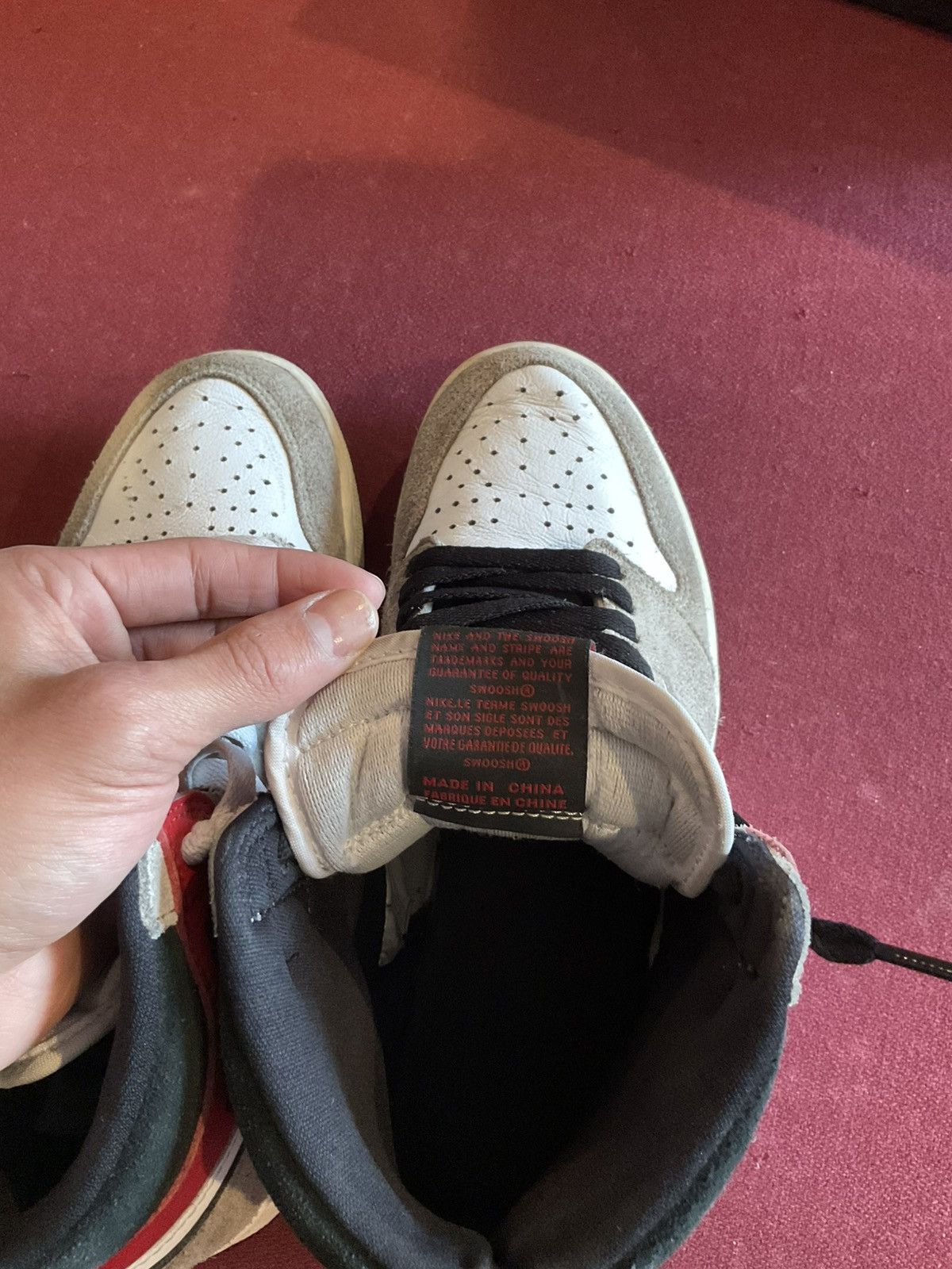 Jordan Brand × Nike Jordan 1 smoke grey Size US 8.5 / EU 41-42 - 5 Thumbnail