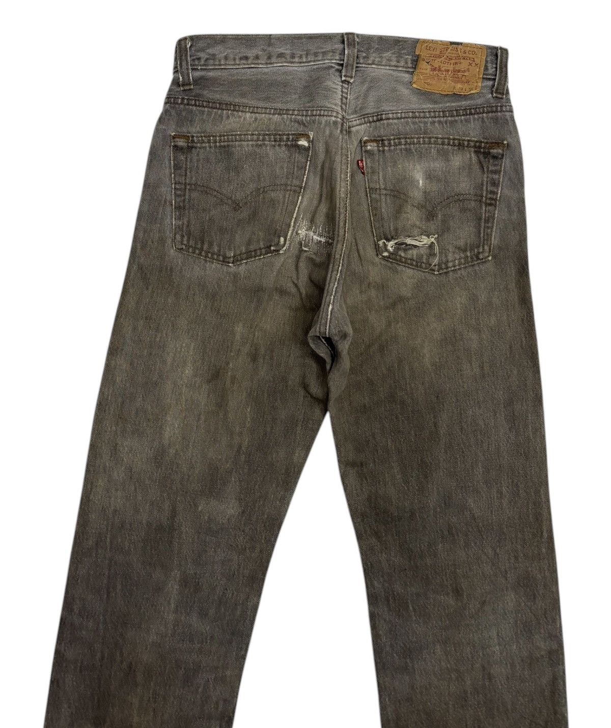 Levi's 🔥VTG LEVIS 501 MUD WASH DIRT JEANS DISTRESS Size US 29 - 6 Thumbnail