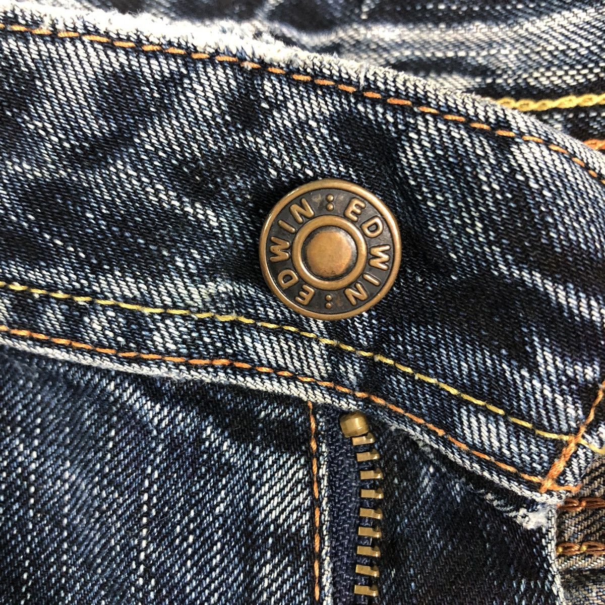 Hysteric Glamour 🔥Vintage Denim Jeans Red Line Edwin Japan Made Size US 32 / EU 48 - 17 Thumbnail