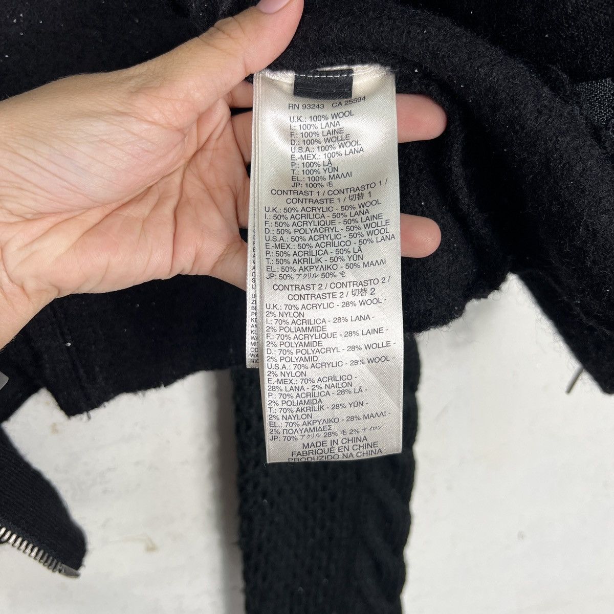 Diesel 🔥 DIESEL DOUBLE COLAR WOOL MOTO RIDERS STYLE JACKET Size US S / EU 44-46 / 1 - 16 Thumbnail