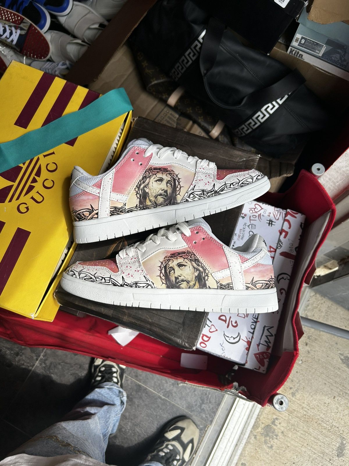 Kitowares Kito ware Jesus dunk Size US 8 / EU 41 - 1 Thumbnail