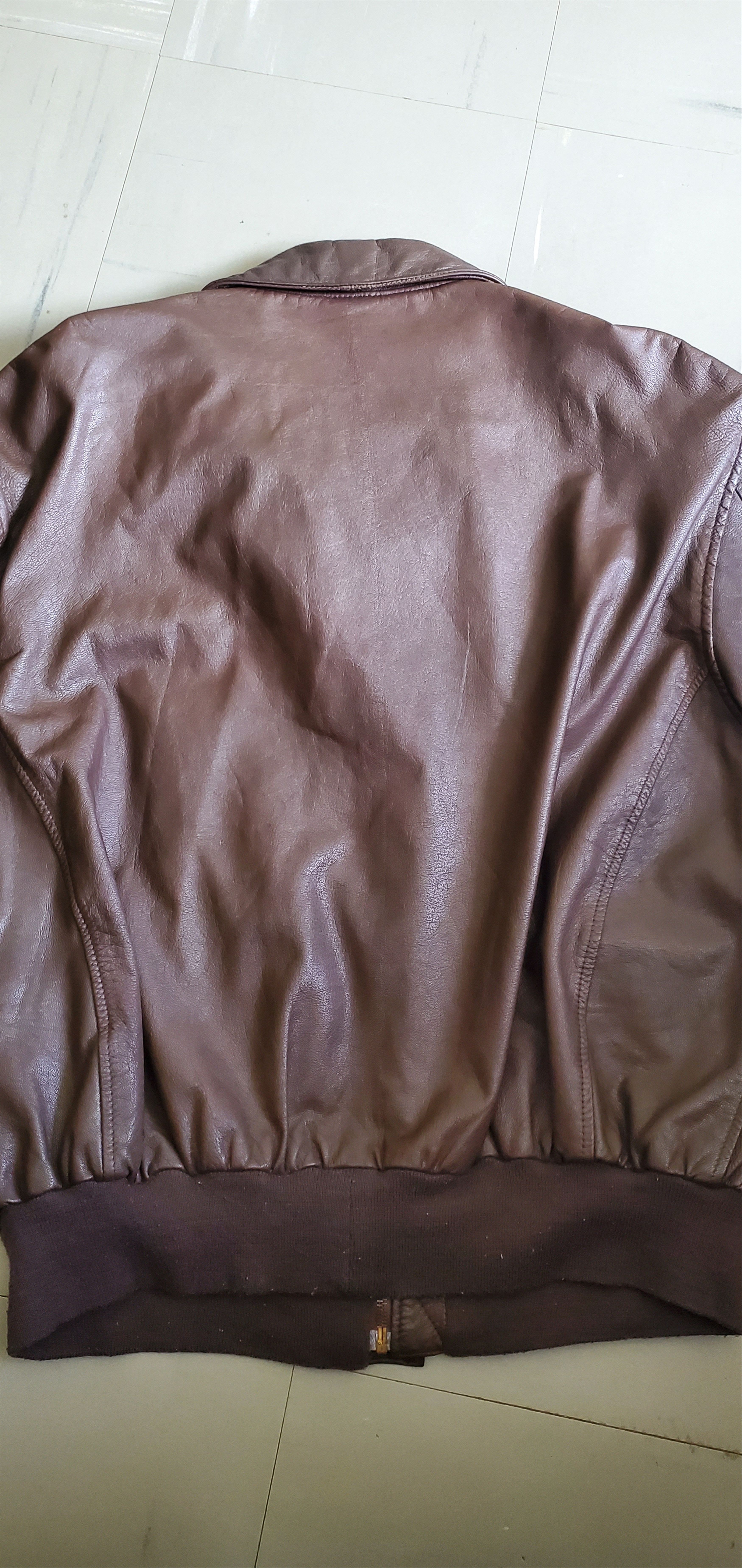 Cooper Cooper A-2 Goatskin Leather Cockpit Jacket Size US M / EU 48-50 / 2 - 3 Thumbnail