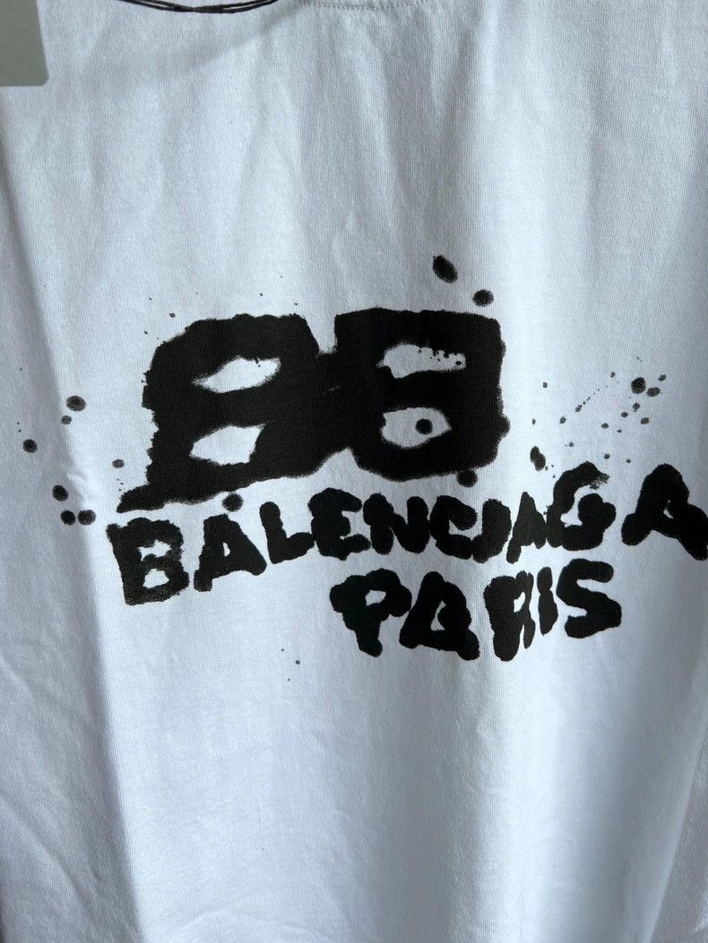 Balenciaga Balenciaga SS23 Letter Printed Crewneck Short Sleeve T-Shi Size US S / EU 44-46 / 1 - 4 Thumbnail