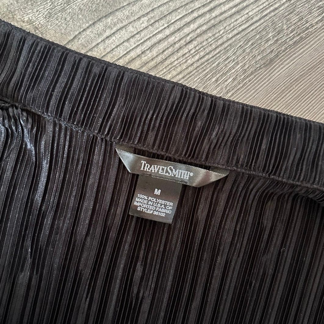 Other travel smith black ribbed long sleeve cardigan cover jacket Size M / US 6-8 / IT 42-44 - 4 Thumbnail